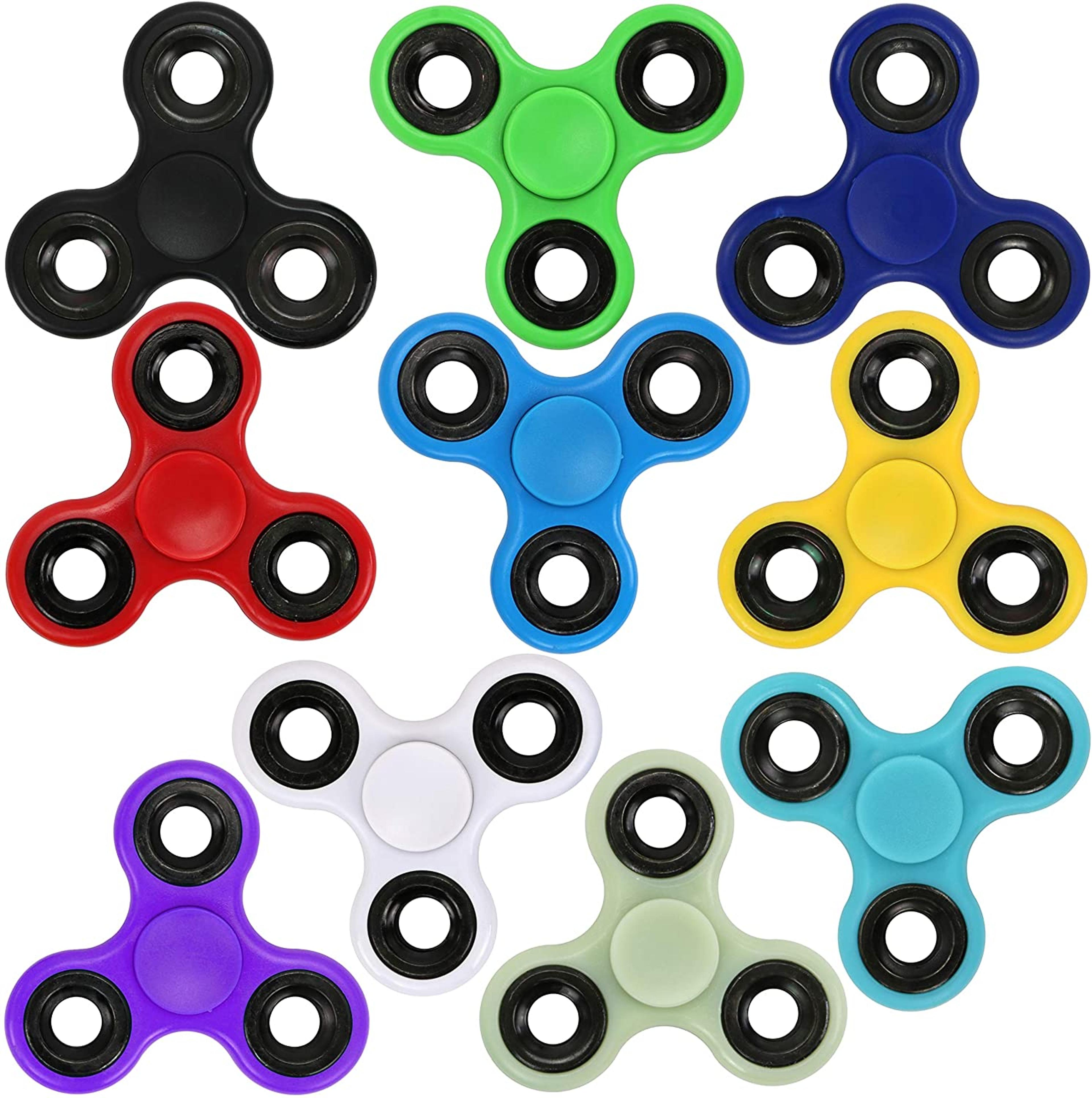 fidget spinner for autism & adhd anti-stress tri-spinner high-quality edc toy for adults and kids