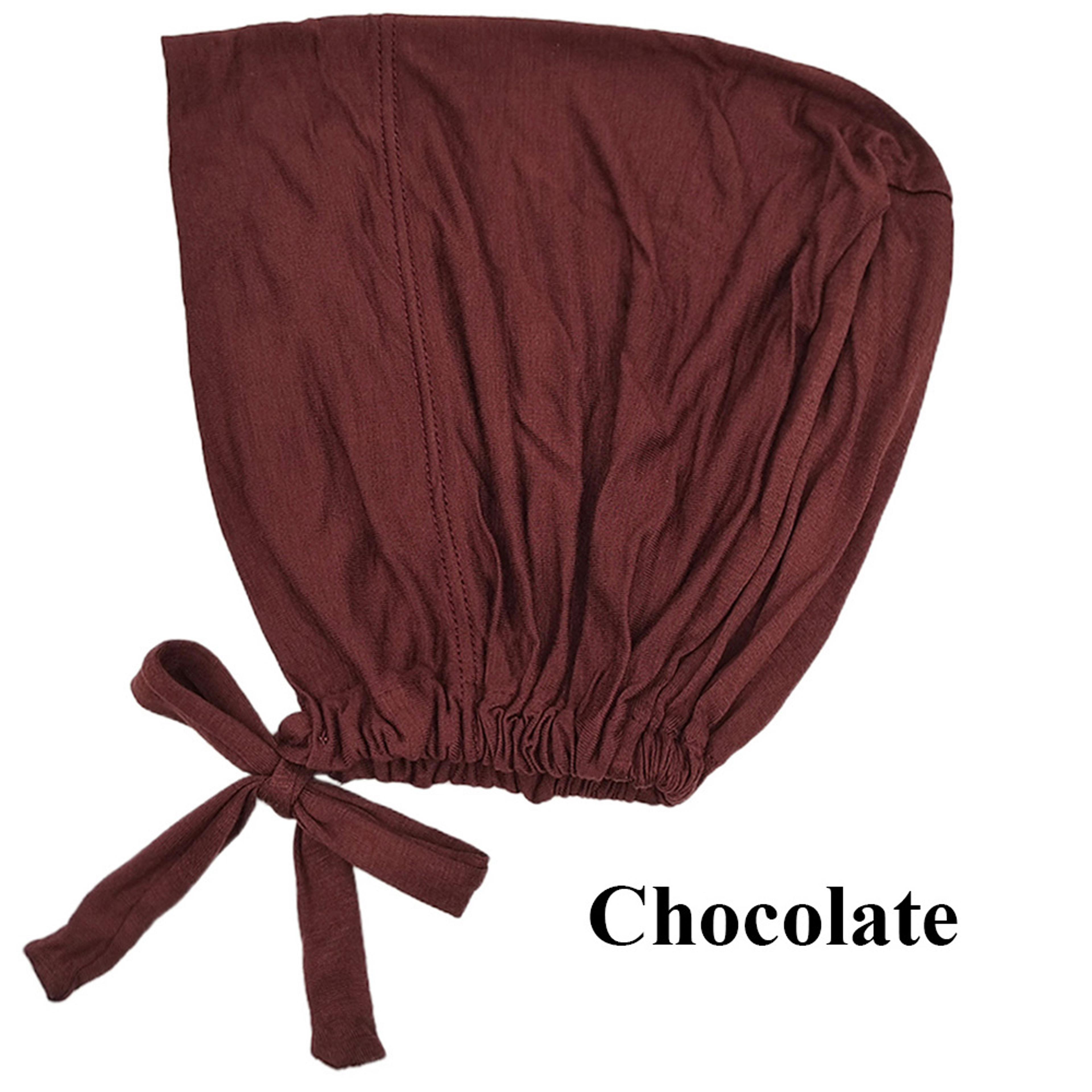 Soft Modal Muslim Turban Hat Comfortable Inner Hijab Cap For Women 7
