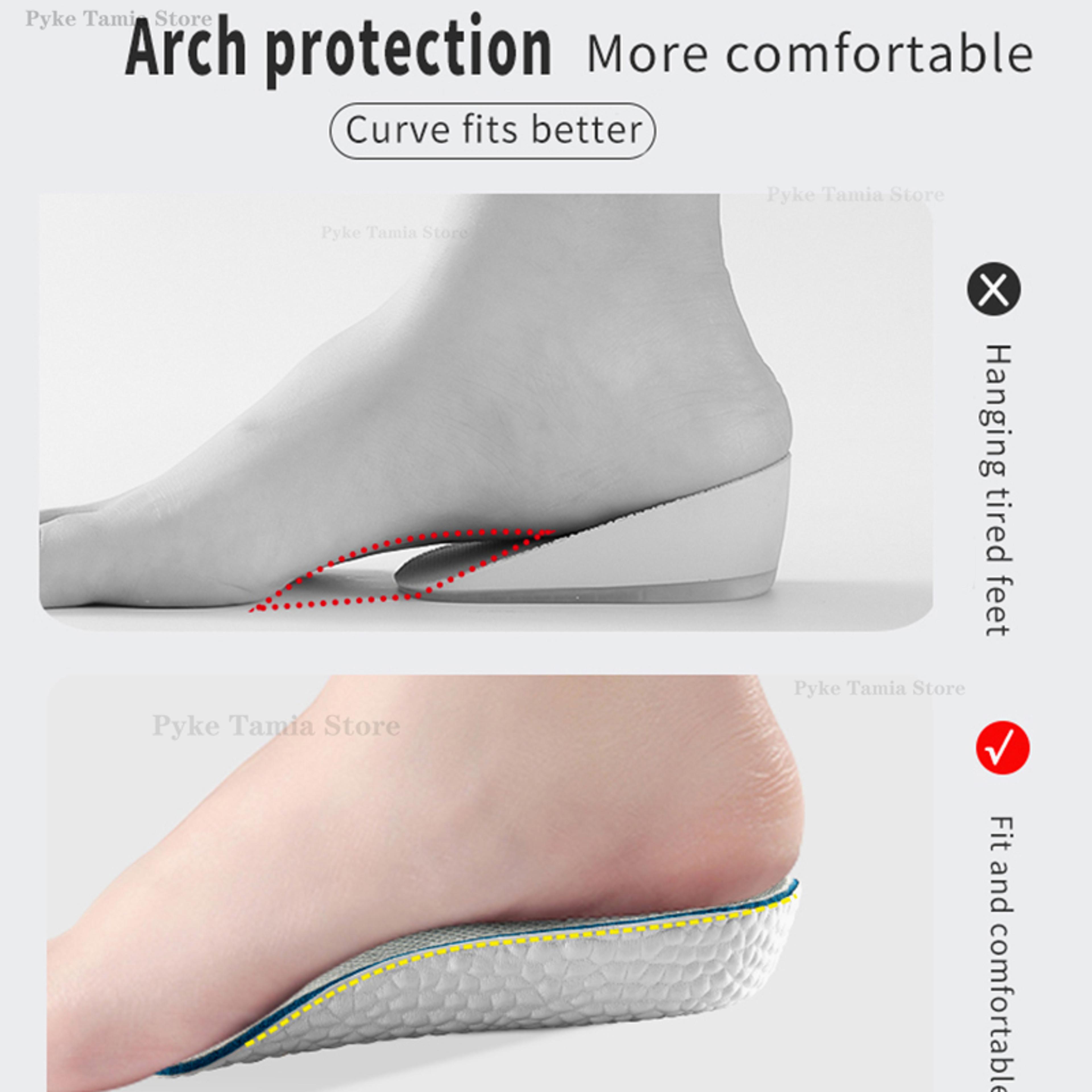 Height Increase Insoles For Men And Women Arch Support Orthopedic Sneakers With Memory Foam Cushion 1