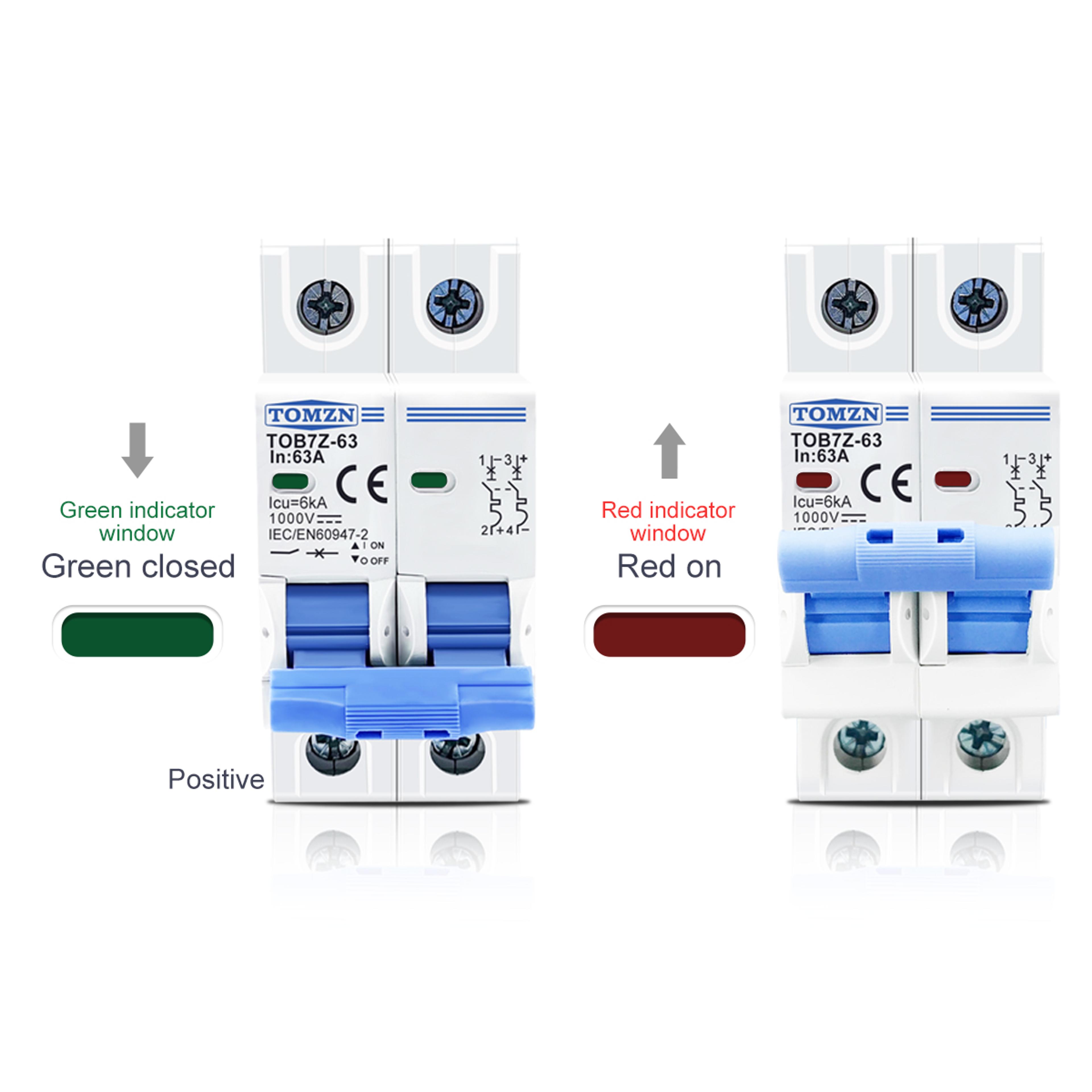 DC Solar Mini Circuit Breaker For PV System Reliable Protection For Solar Installations 4