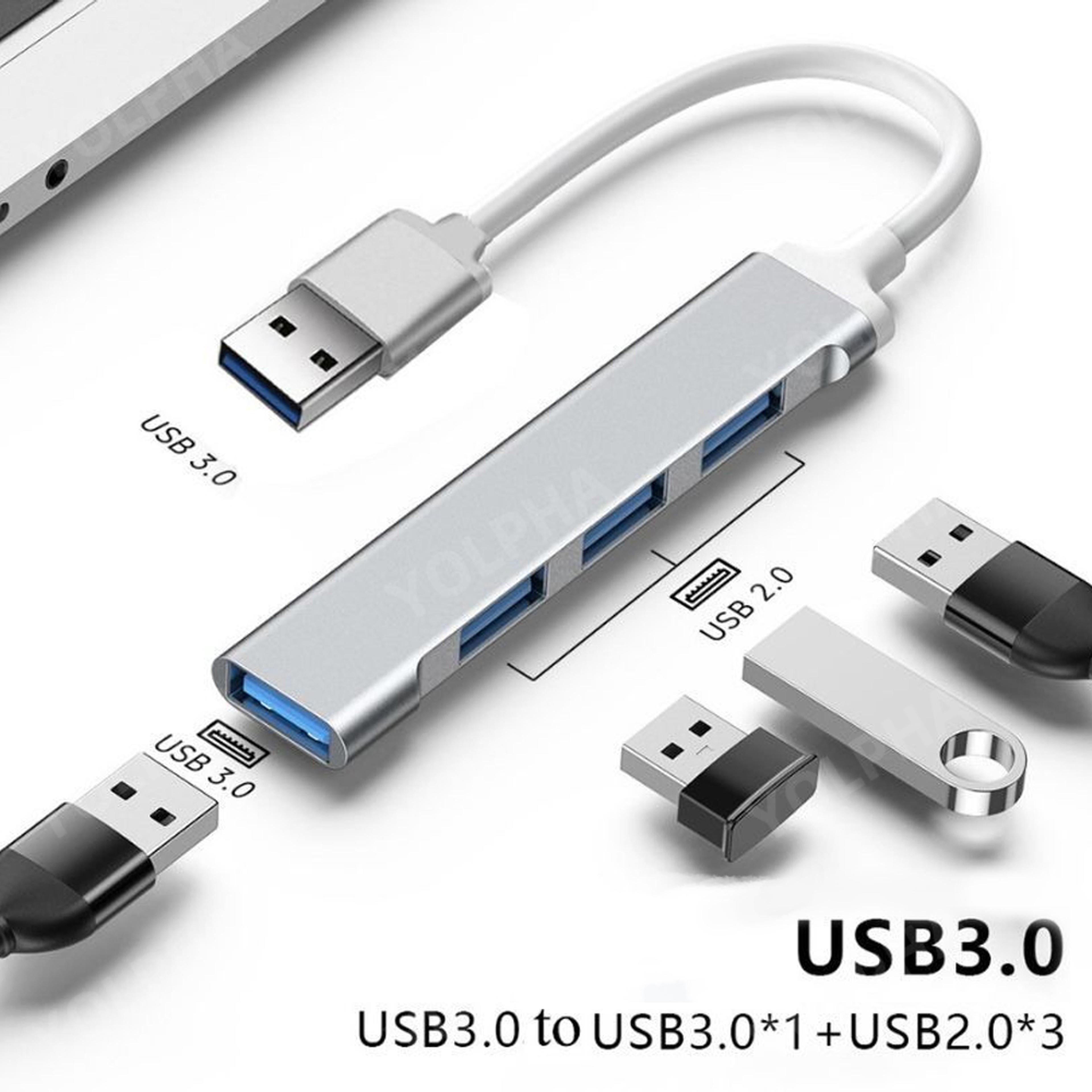 Port USB Hub HighSpeed Splitter With TypeC For PC Multiport USB Hub 5