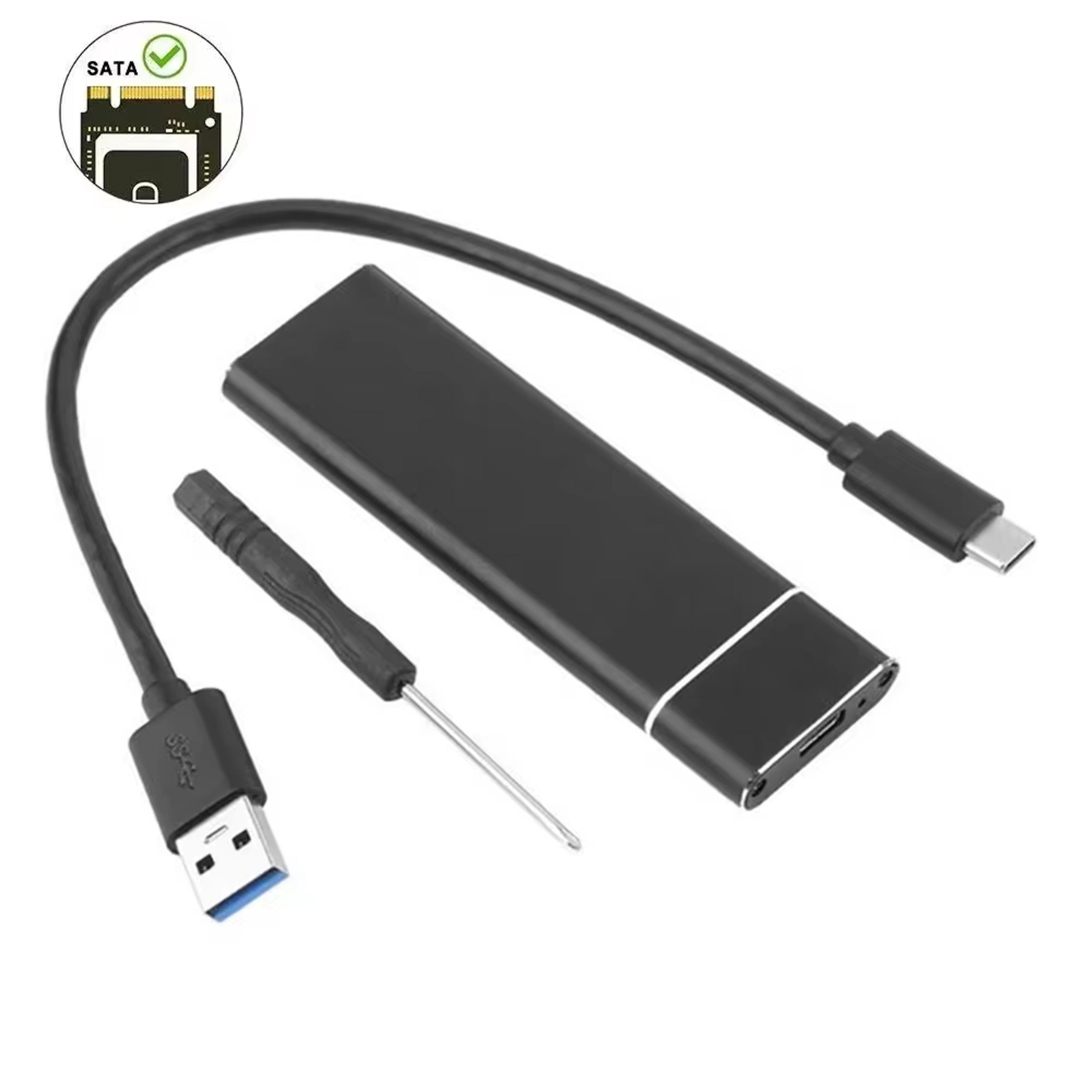 SSD Case USB Gen External Enclosure Supports NVMe  SATA SSDs 6