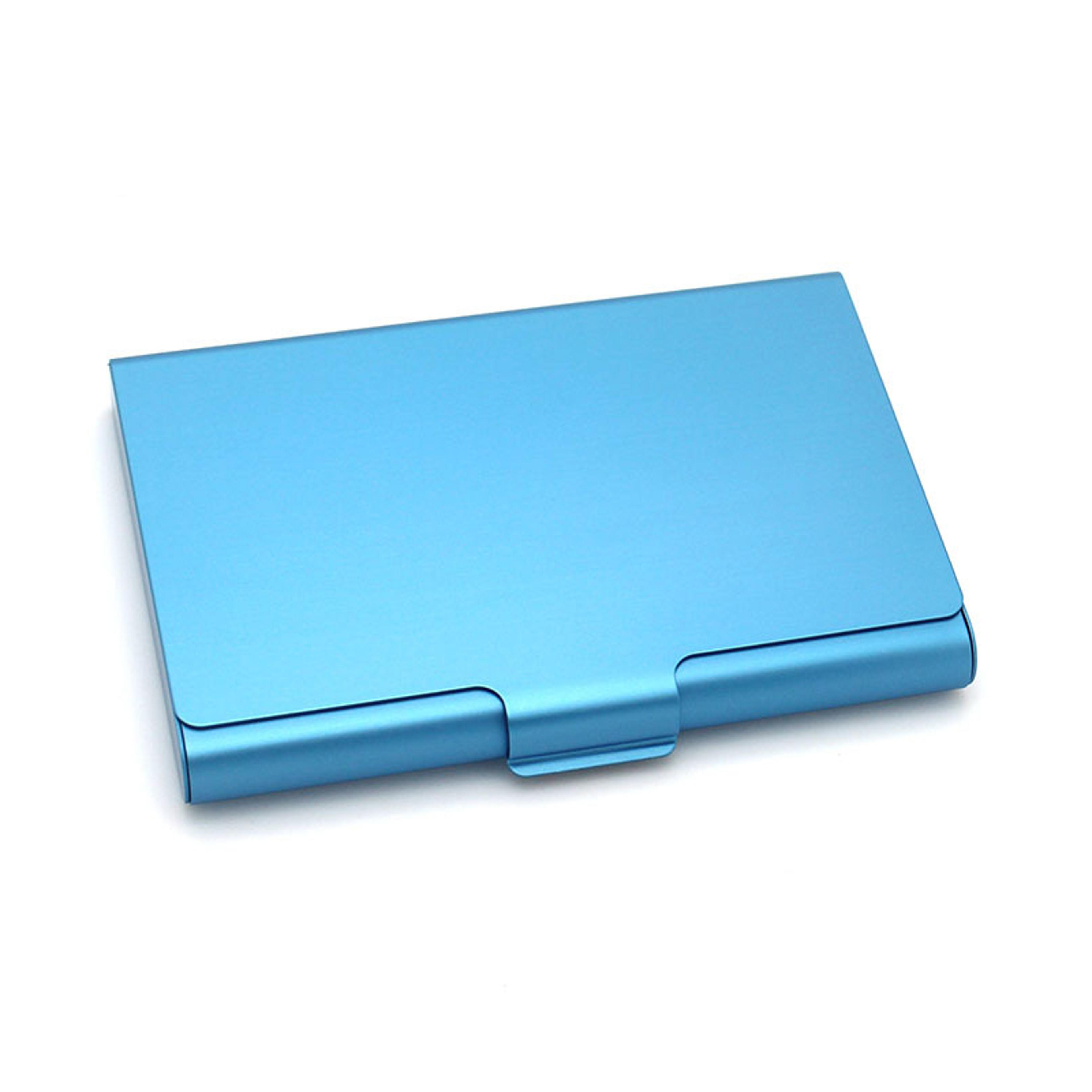 Slim Aluminum Business Card Holder Wallet For Credit Cards And Professional Card Storage 10