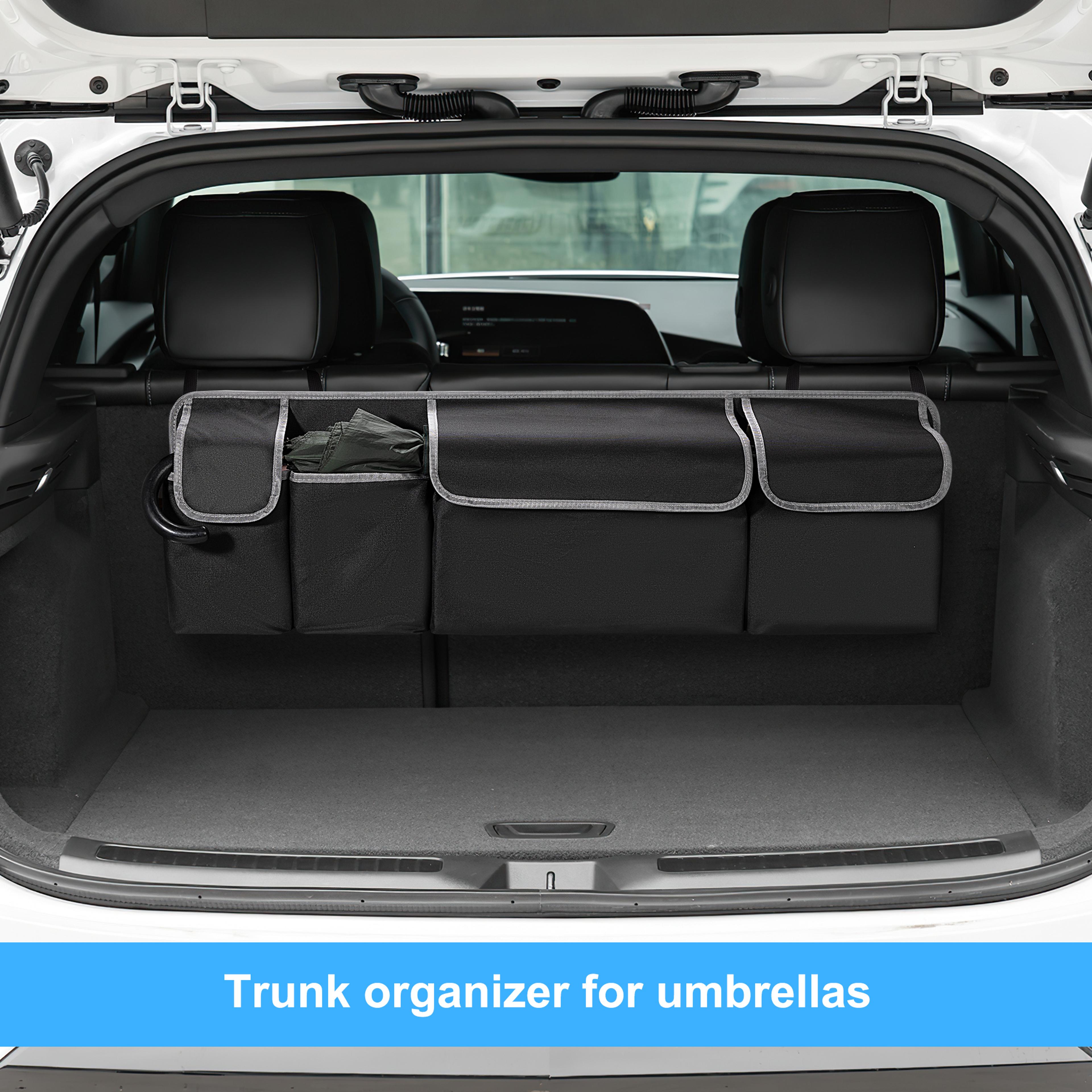 Car Trunk Organizer For SUV Premium Backseat Hanging Storage Bag With Pockets 1