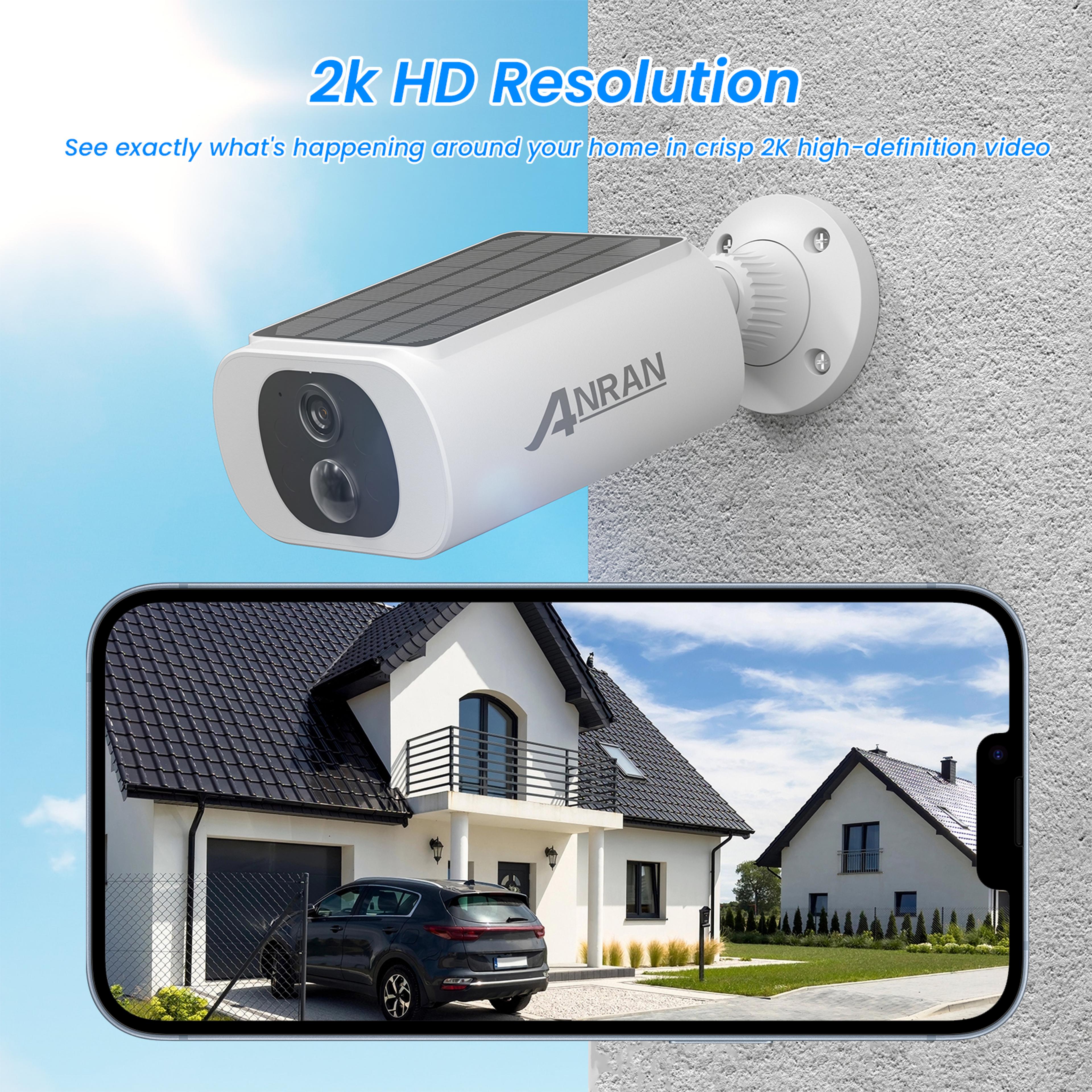 Wireless Solar Outdoor Security Camera With Night Vision  Humanoid Detection 5