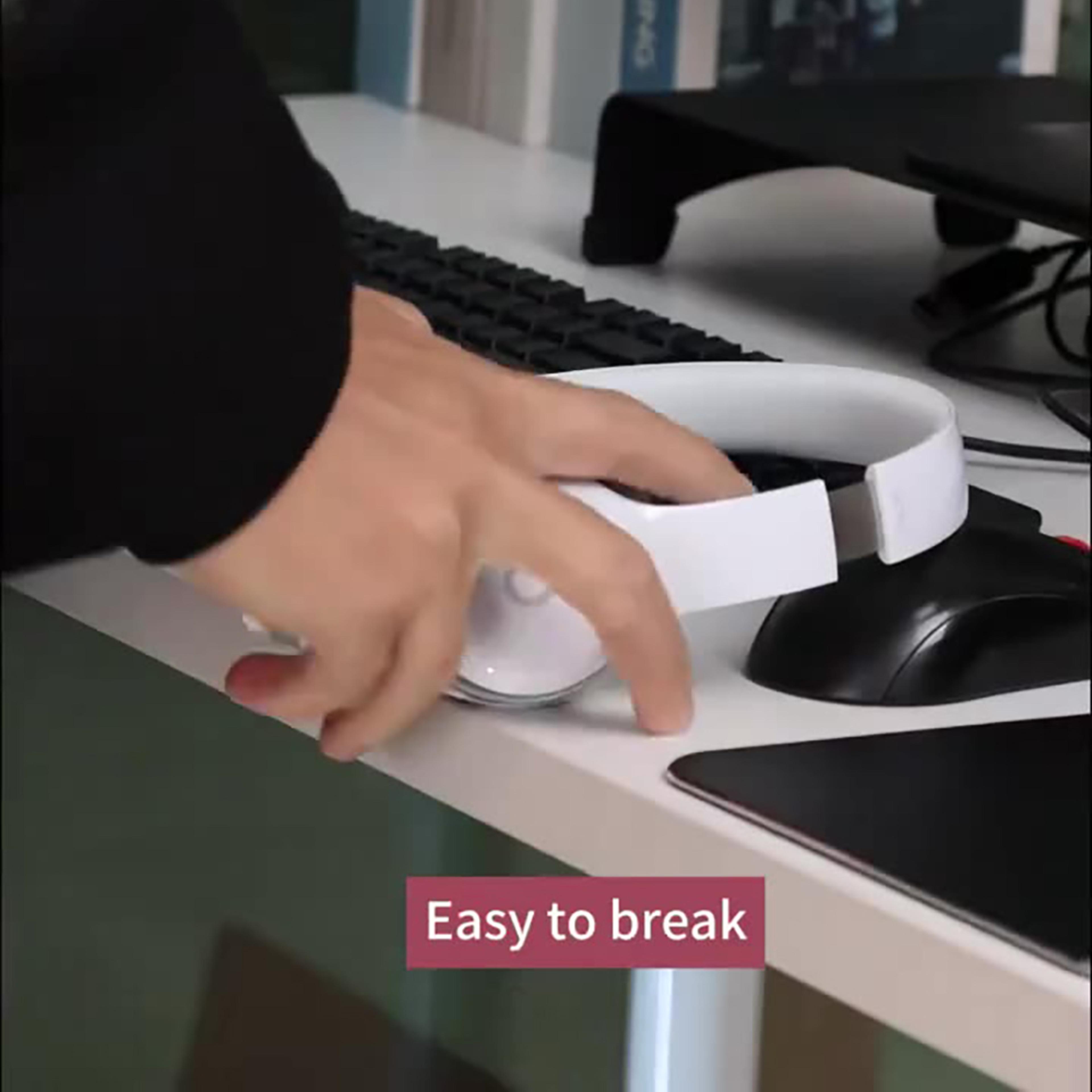 Universal Headphone Stand Wall Mount Hanger For Gaming  Earphones Under Desk Holder Support 3