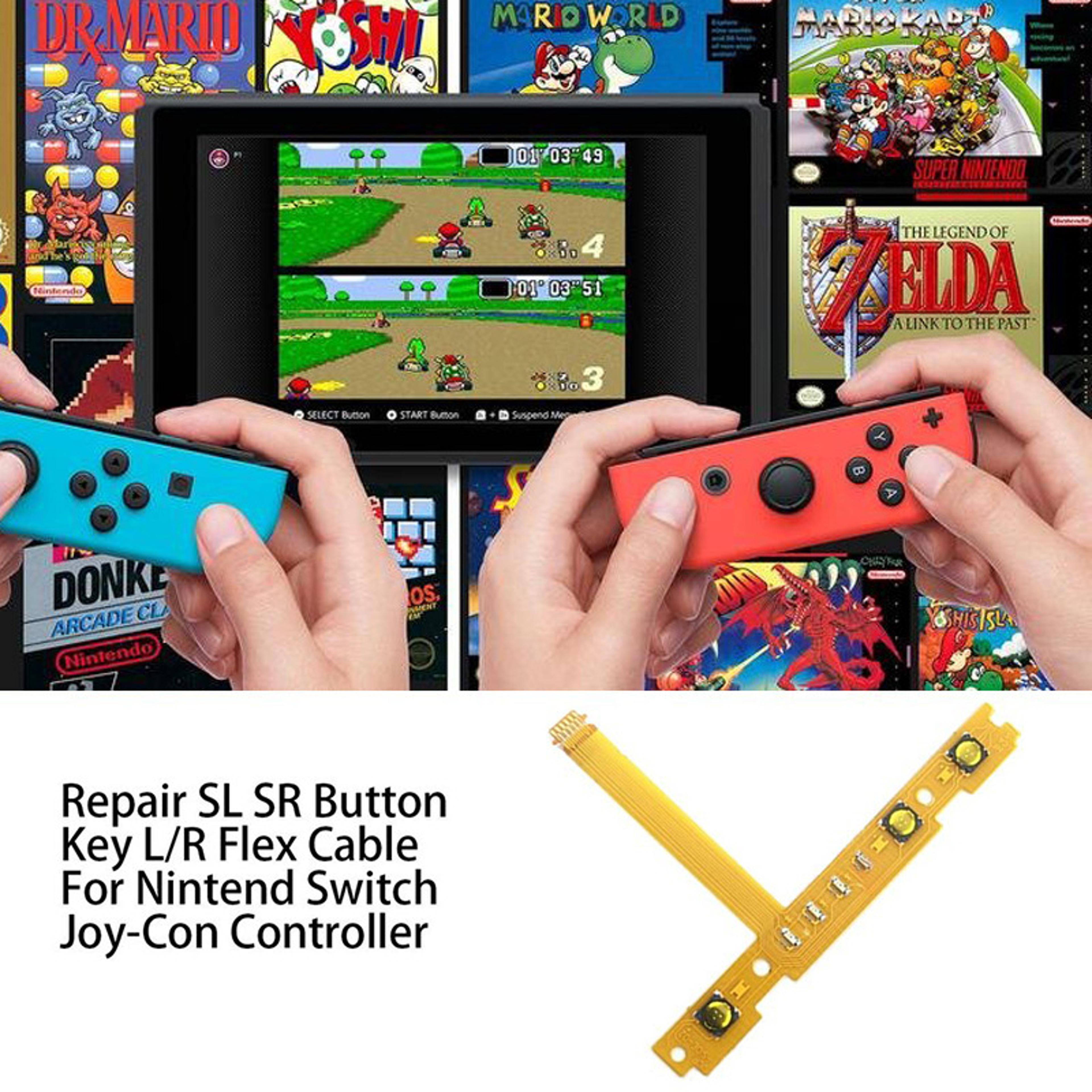 Replacement Right Left Button Key Ribbon Flex Cable For Nintendo Switch JoyCon Repair Part Durable  2