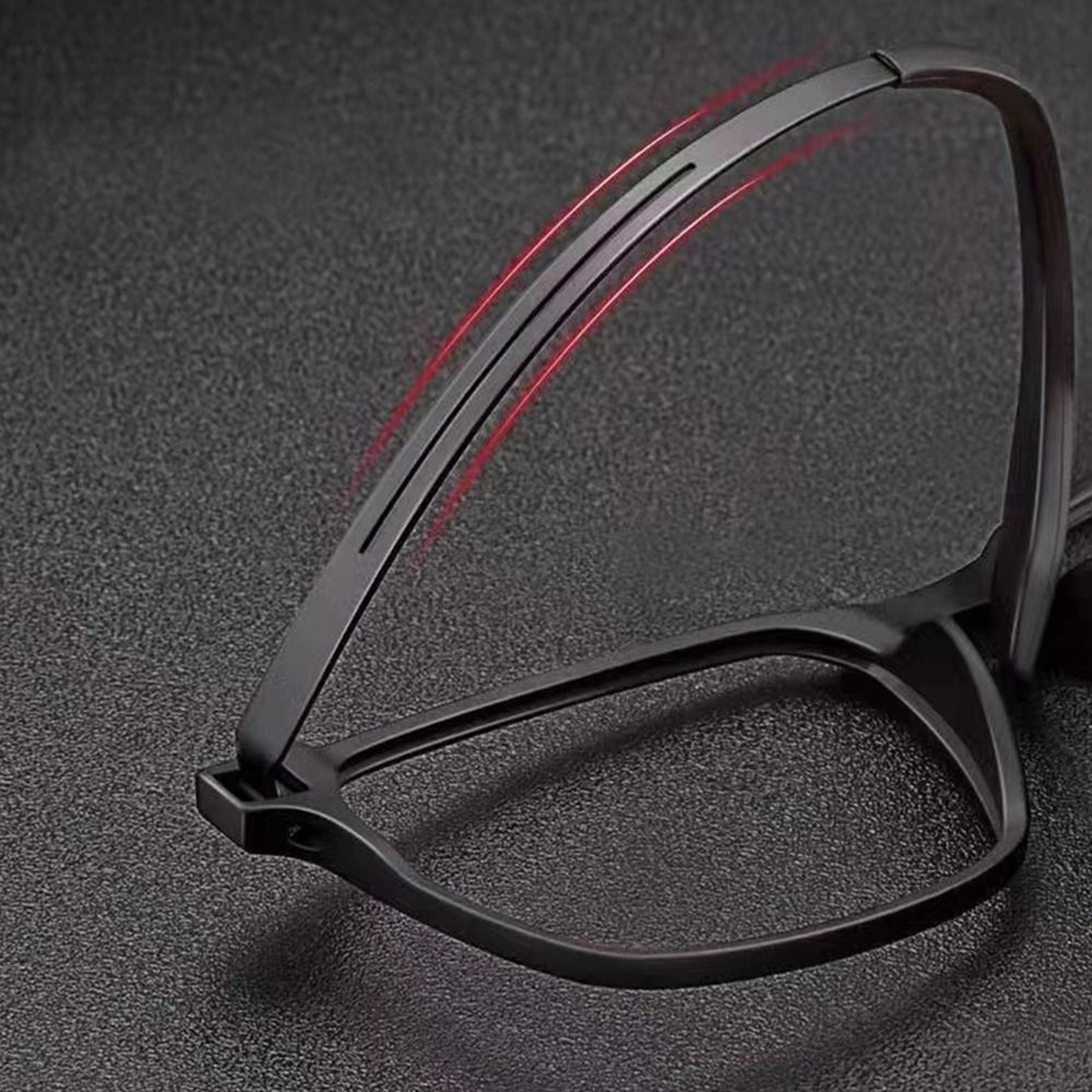 High Quality Pure Titanium Reading Glasses For Men Anti Blue Light Presbyopia Eyewear With Diopter 4