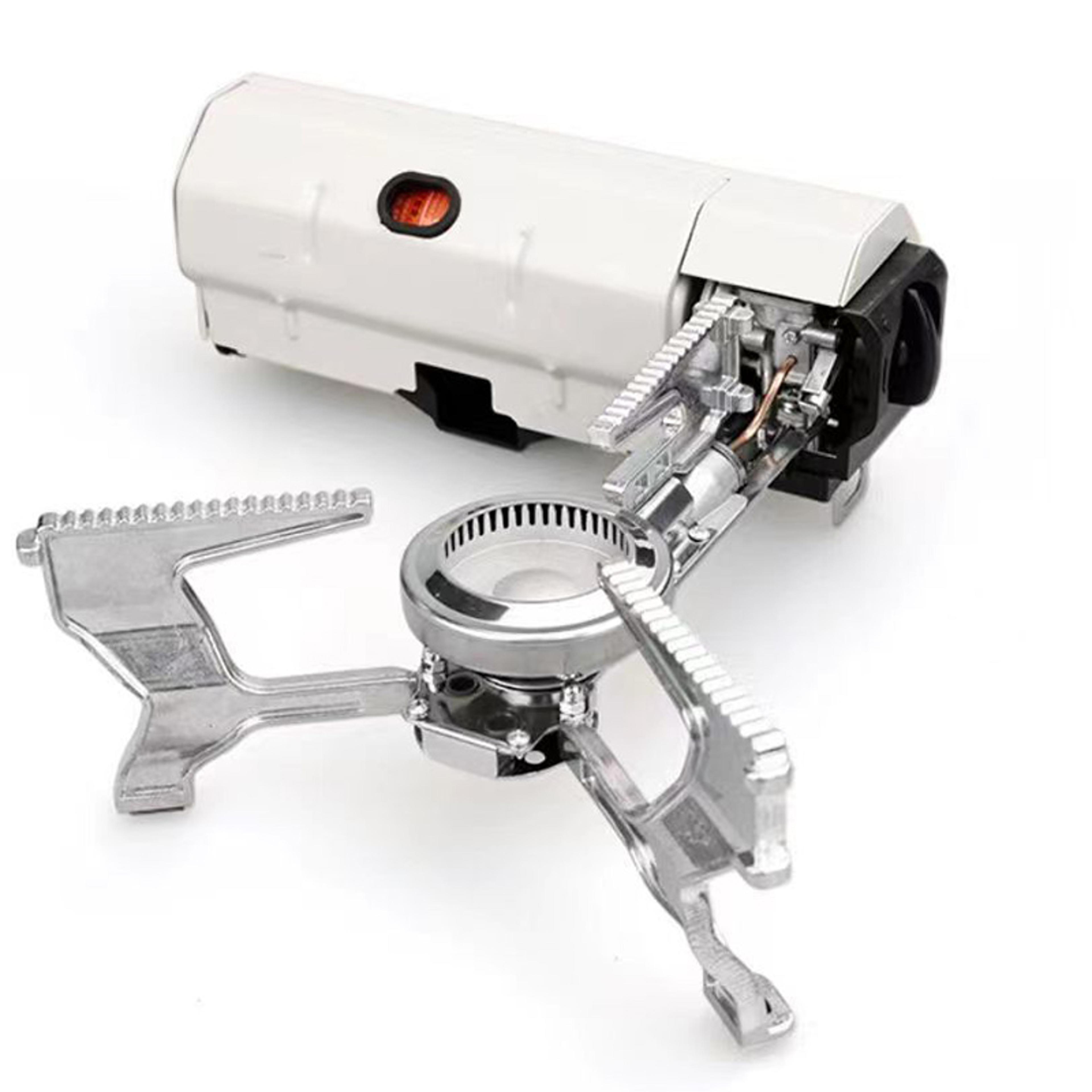 portable camping gas stove folding cassette outdoor cooking grill burner & heater