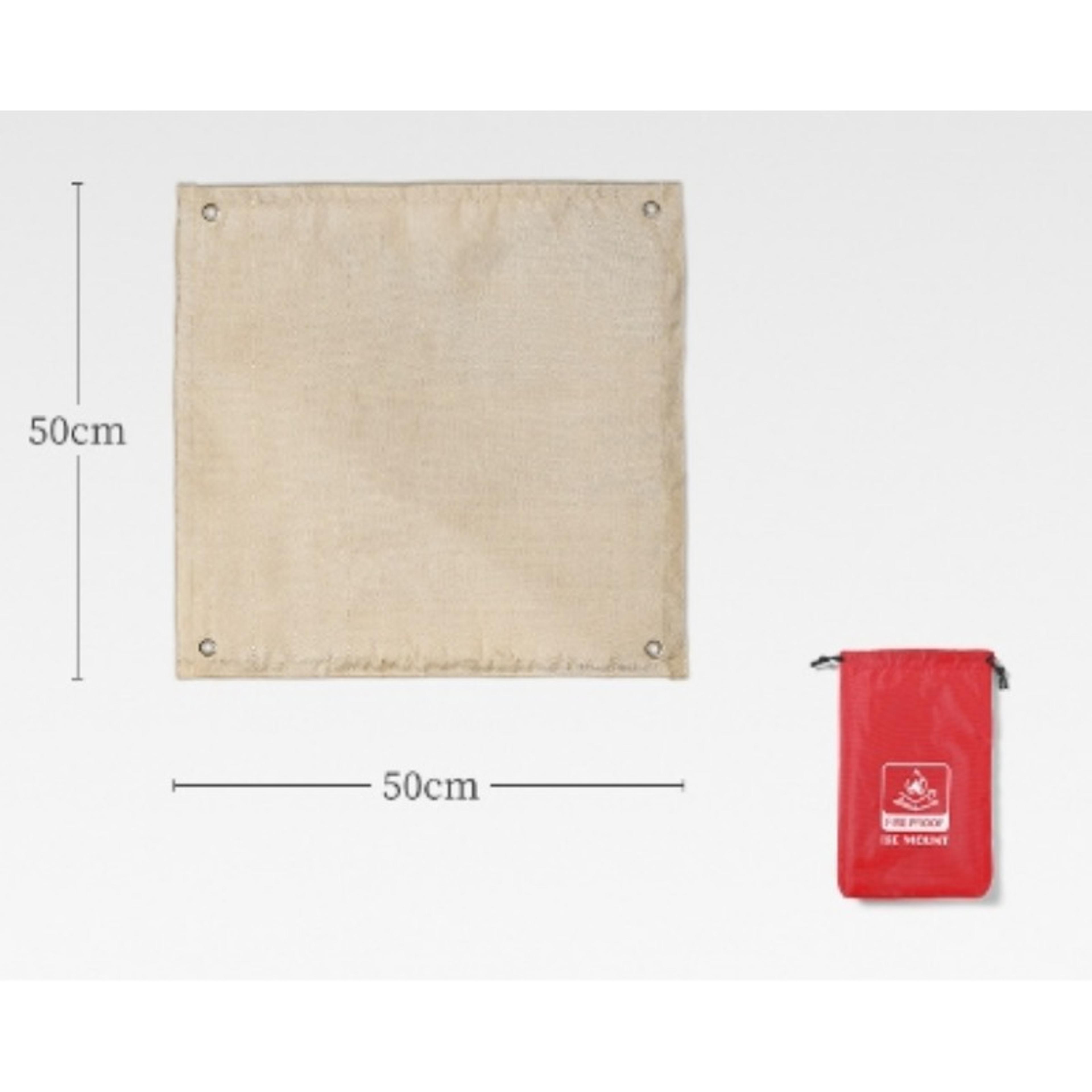 Barbecue Fire Protection Mat For Outdoor  Indoor Use High Temperature Resistant Fire Retardant Camp 7