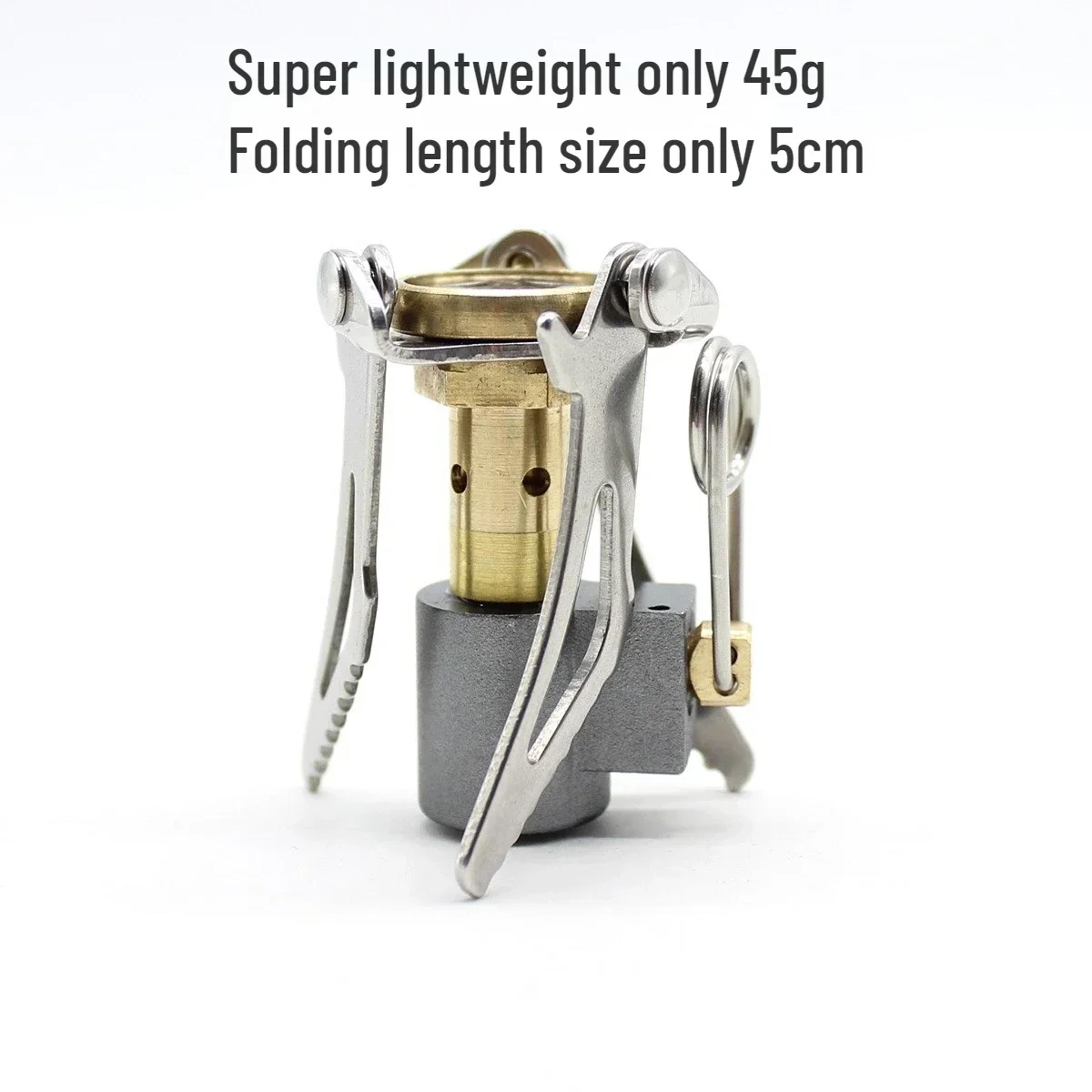 Portable Camping Stove Foldable Mini Gas Burner For Backpacking And Outdoor Cooking 1