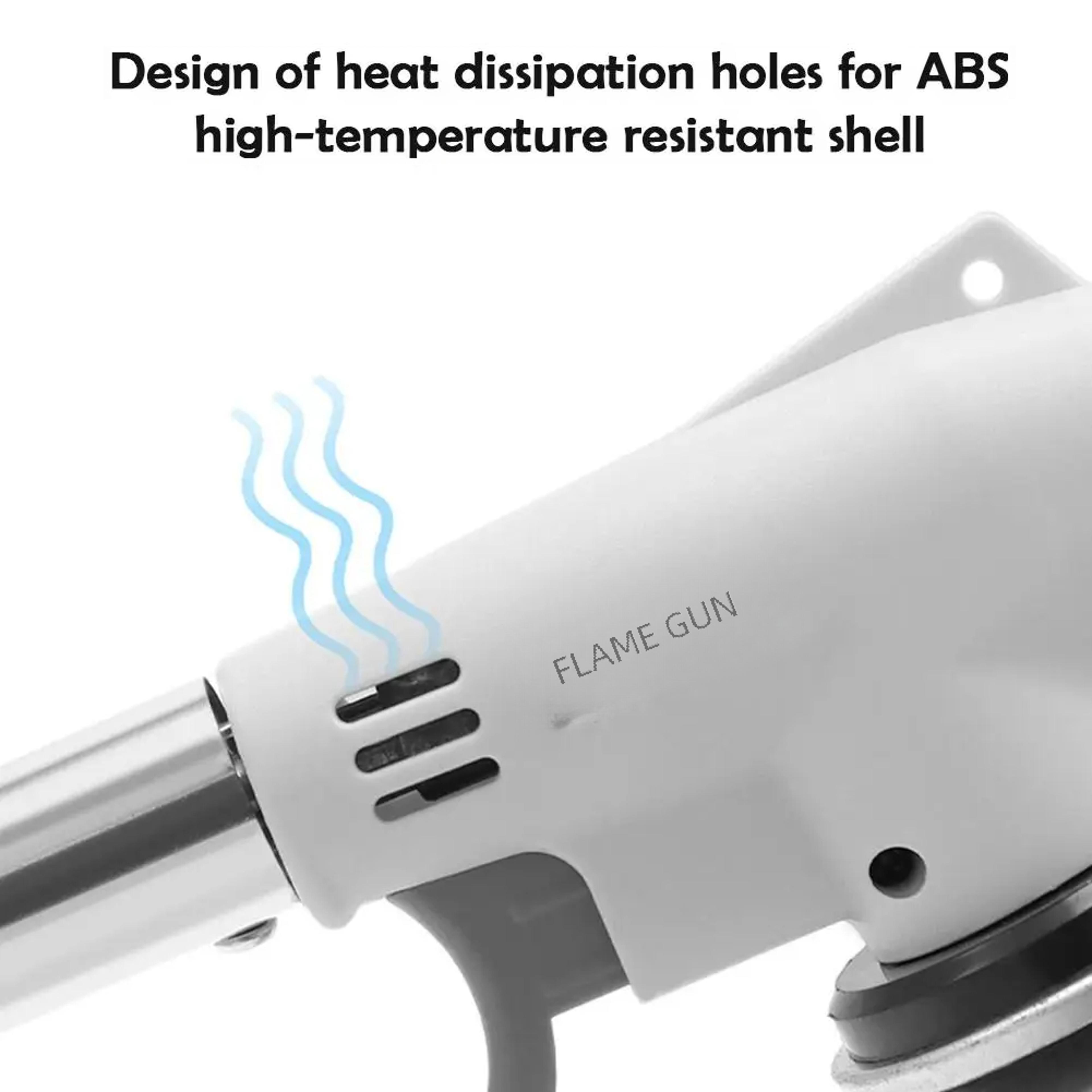 Adjustable Jet Blow Torch Lighter For BBQ  Kitchen Butane Gas Lighter With Reversible Flame 3