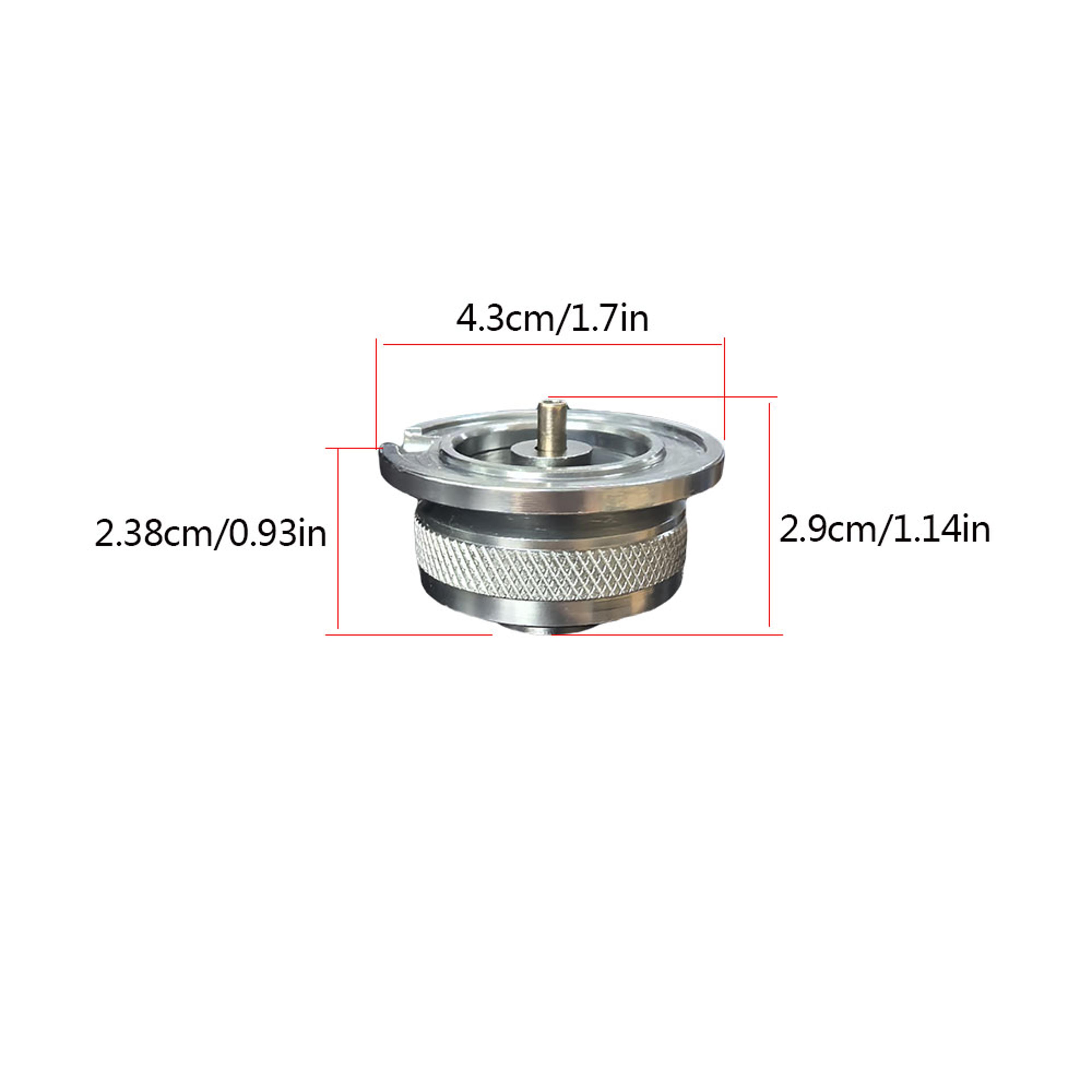 Gas Converter Adapter For SplitType Furnace Cassette Interface Threaded Gas Tank Adapter With Exten 5