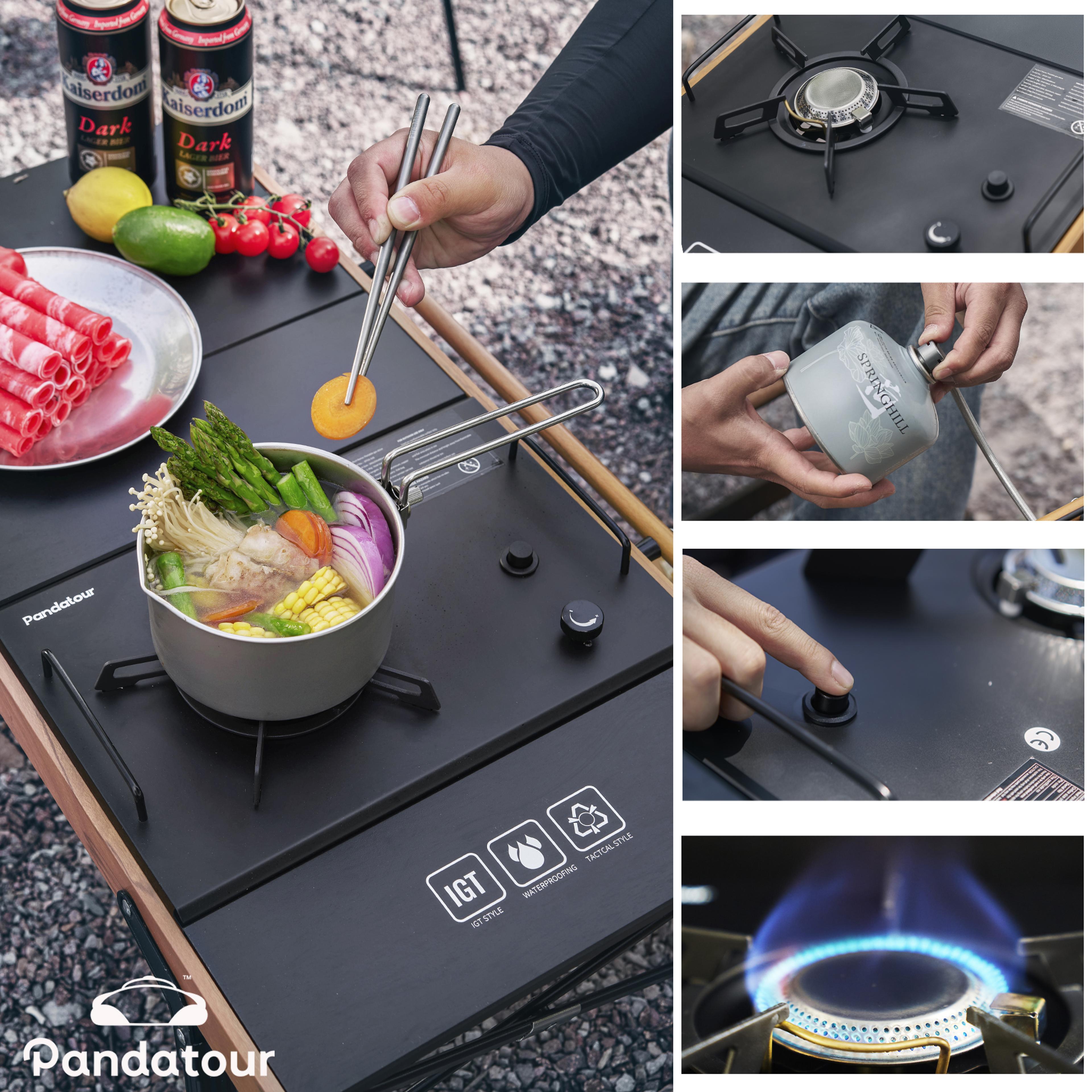 Outdoor Camping Stove Folding High Firepower OneTouch Stove For Terraces  Camping 1