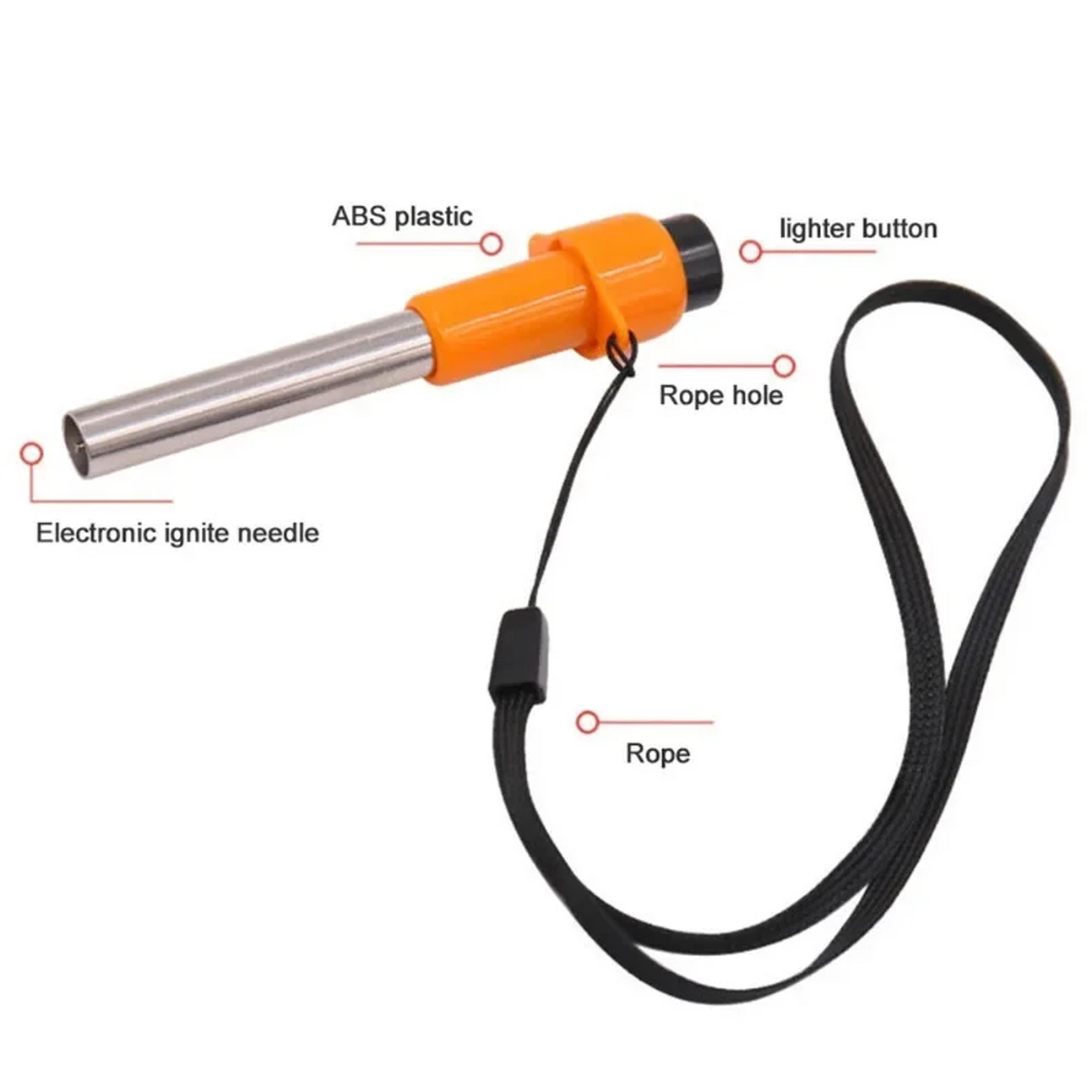 Compact Outdoor Electric Lighter For Camping  BBQ Stainless Steel Piezo Igniter 5