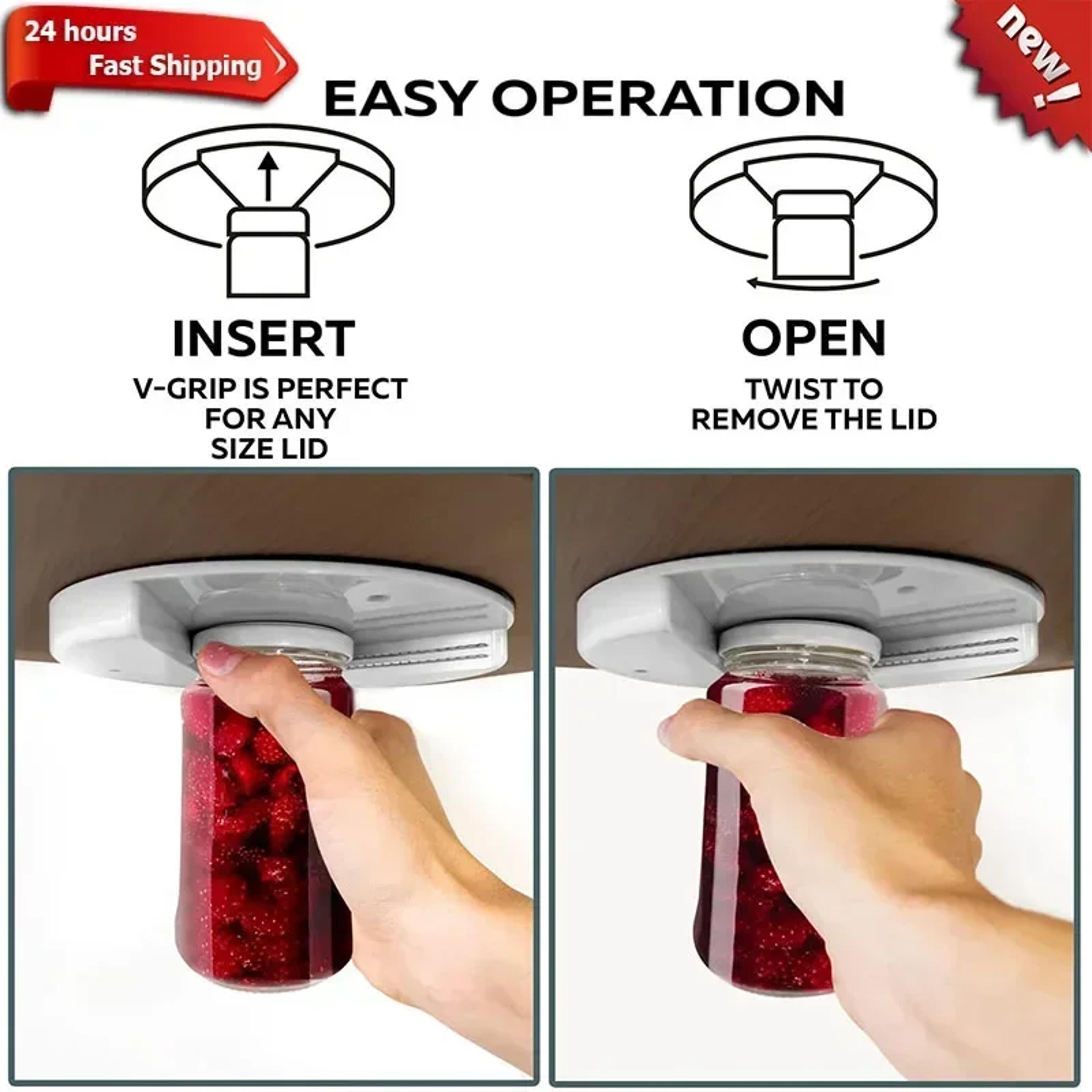Multifunctional Can Opener  Jar Remover Tool Quick Bottle Opener For Kitchen Cabinets 3