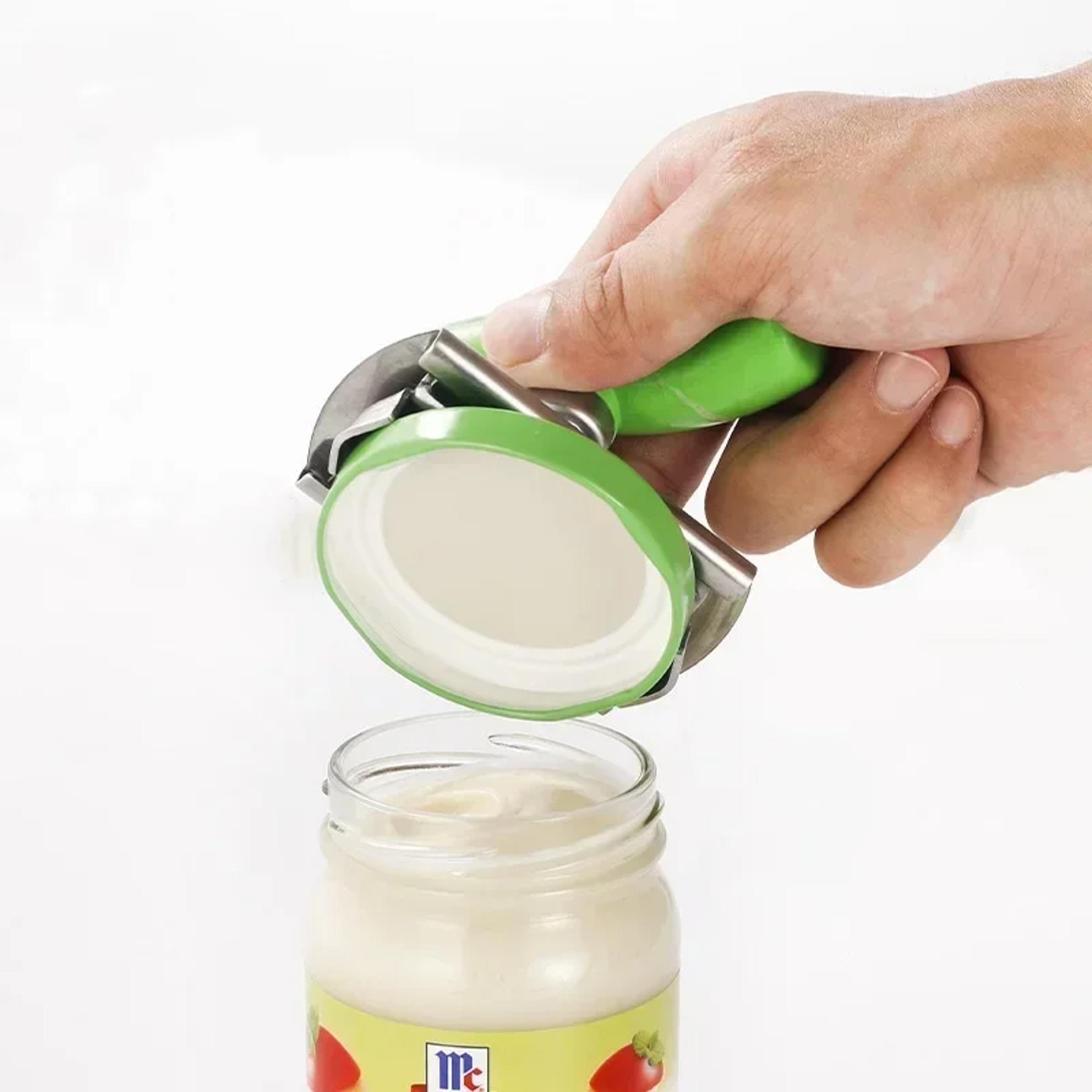 Adjustable Multifunction Stainless Steel Bottle Cap Opener LaborSaving Jar  Screw Can Opener For Ki 2
