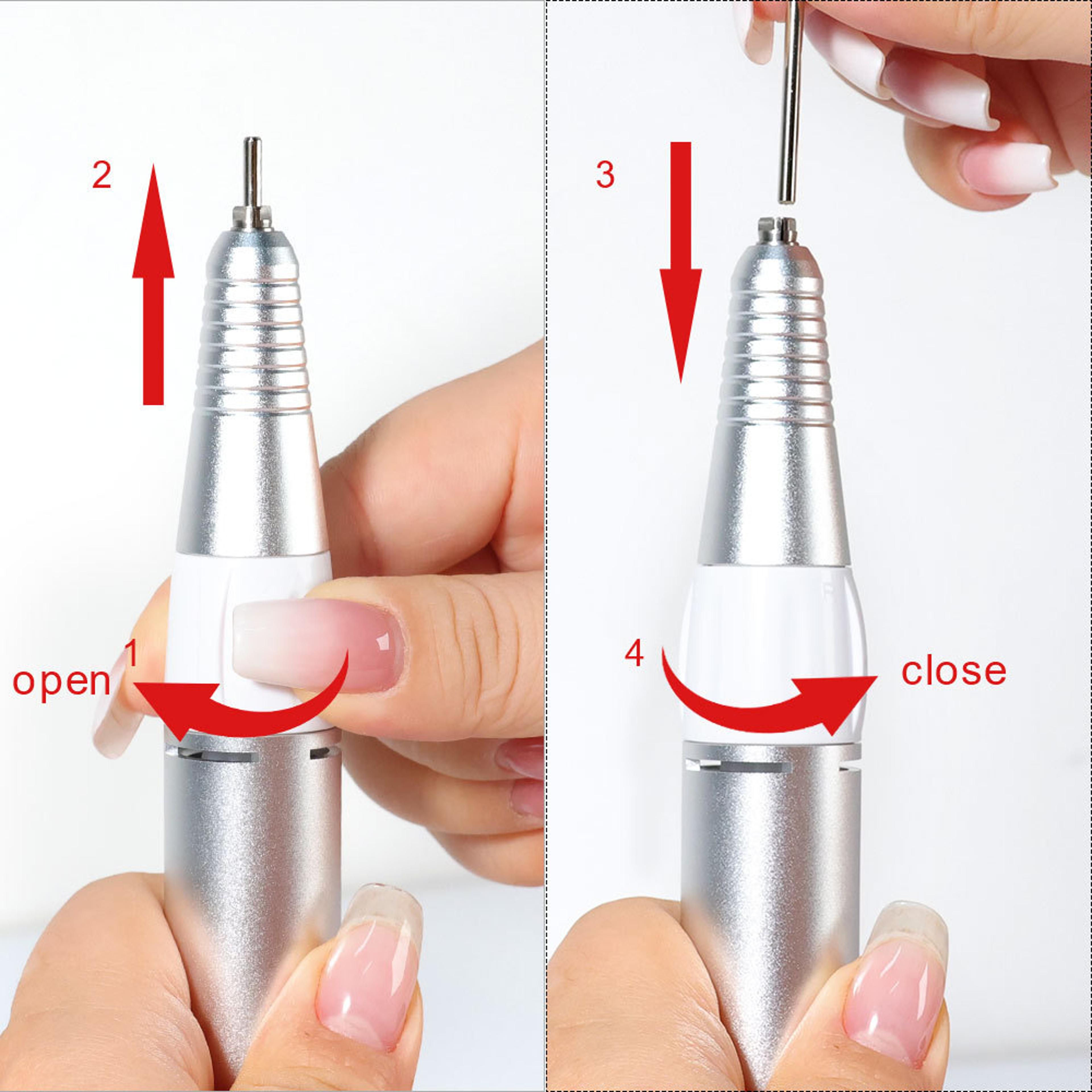 Electric Nail Drill Handpiece For Manicure  Pedicure Professional Nail Drill Accessory 2