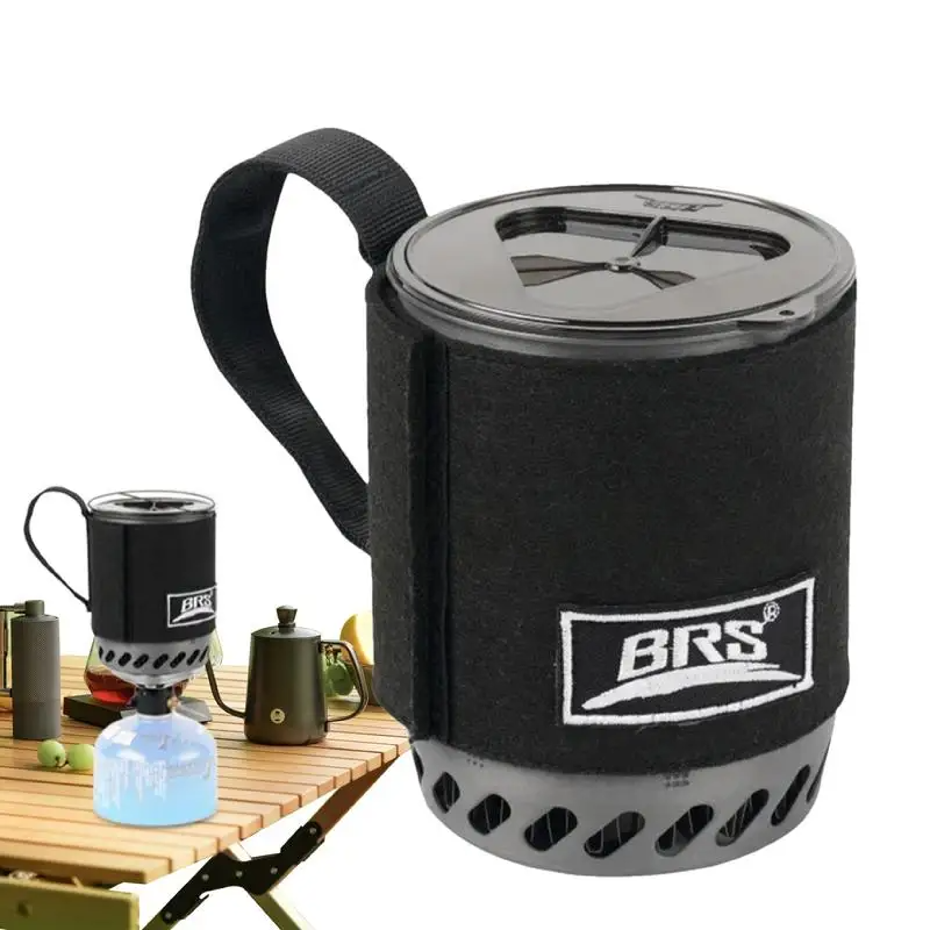 High Efficiency Camping Stove With Heat Exchanger Portable Backpacking Cooking System 1