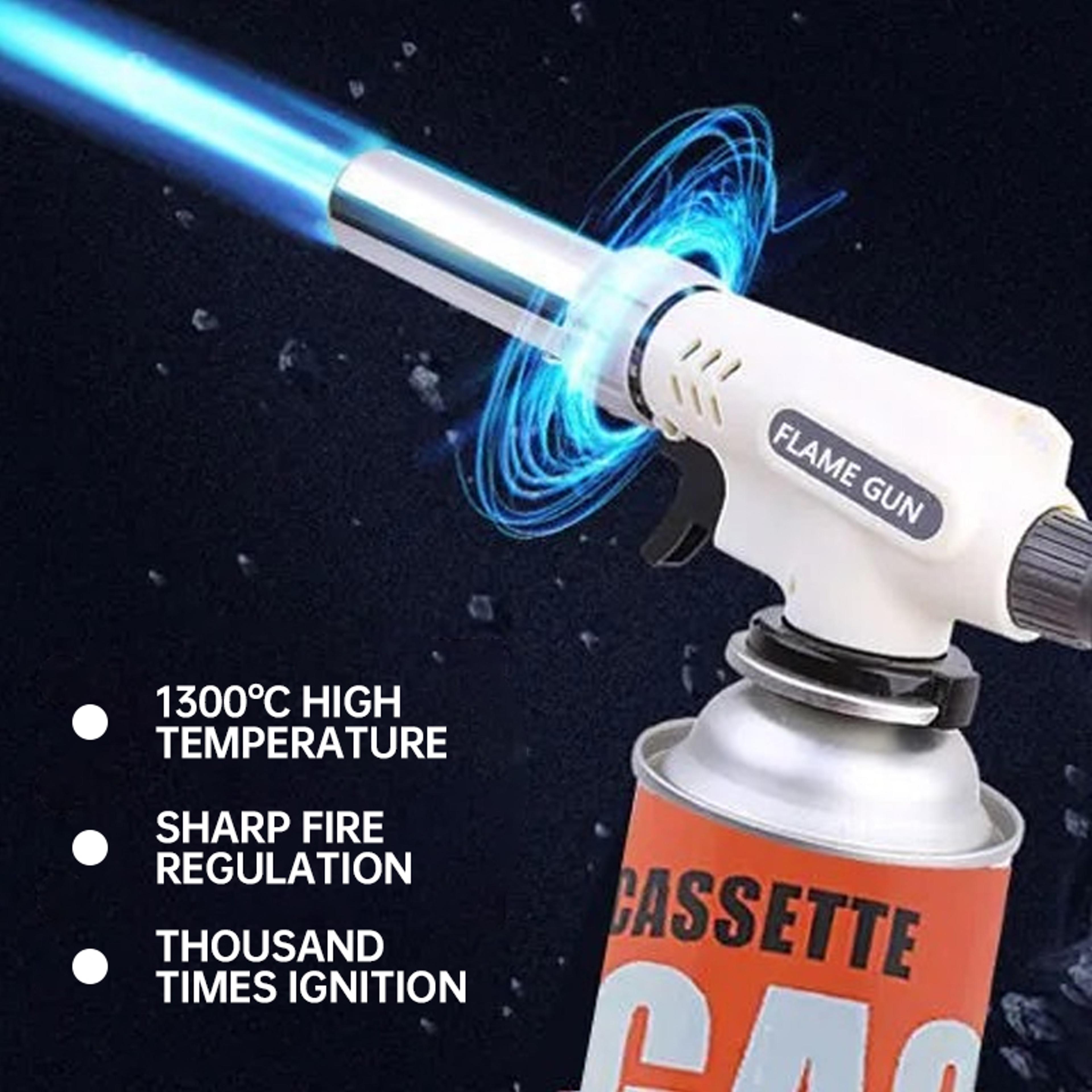 Portable Butane Gas Torch Versatile Cooking Barbecue  Camping Lighter Welding Burner For Outdoor  K 4