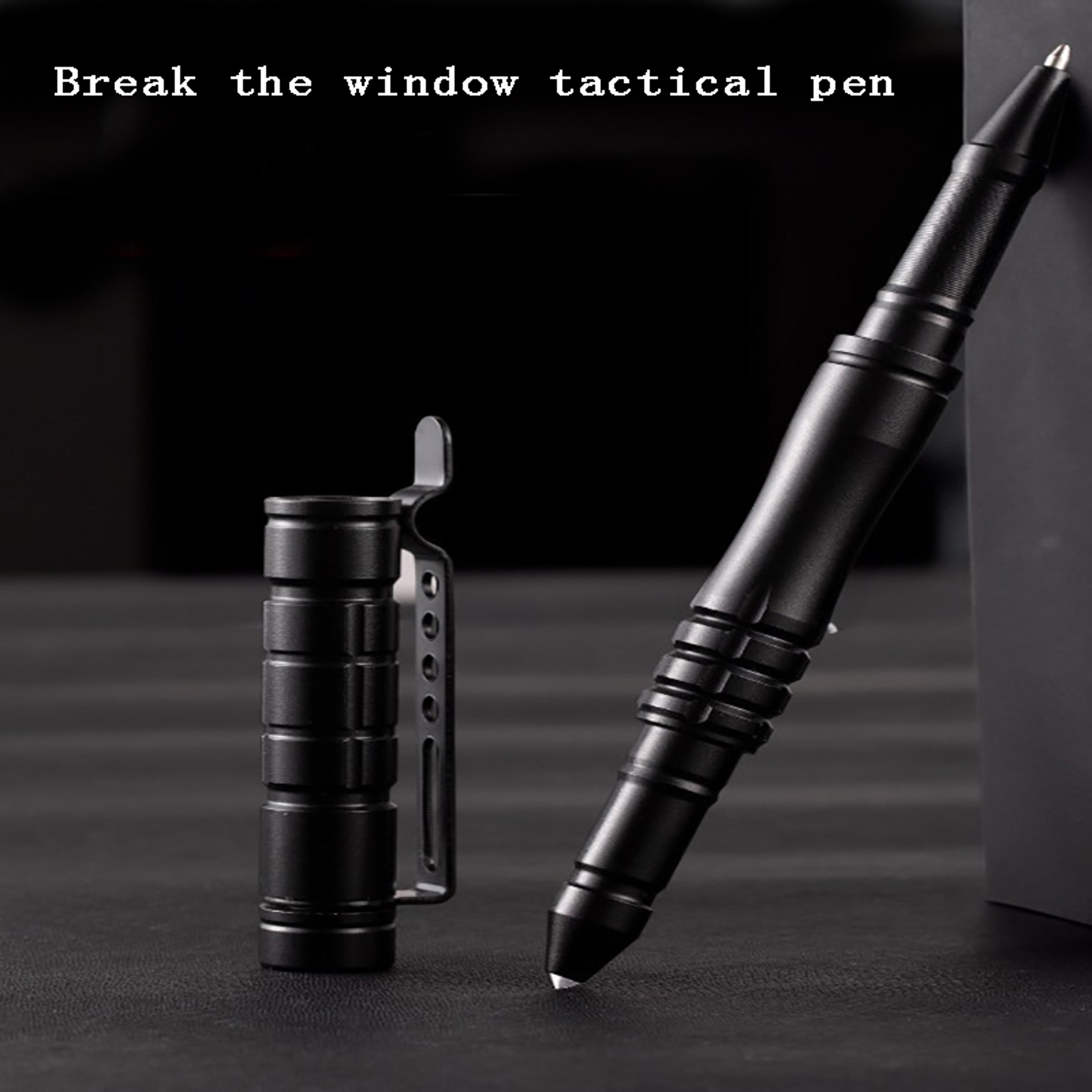 All In One Tactical Pen For Survival  Self Defense Outdoor Aluminum Alloy 3