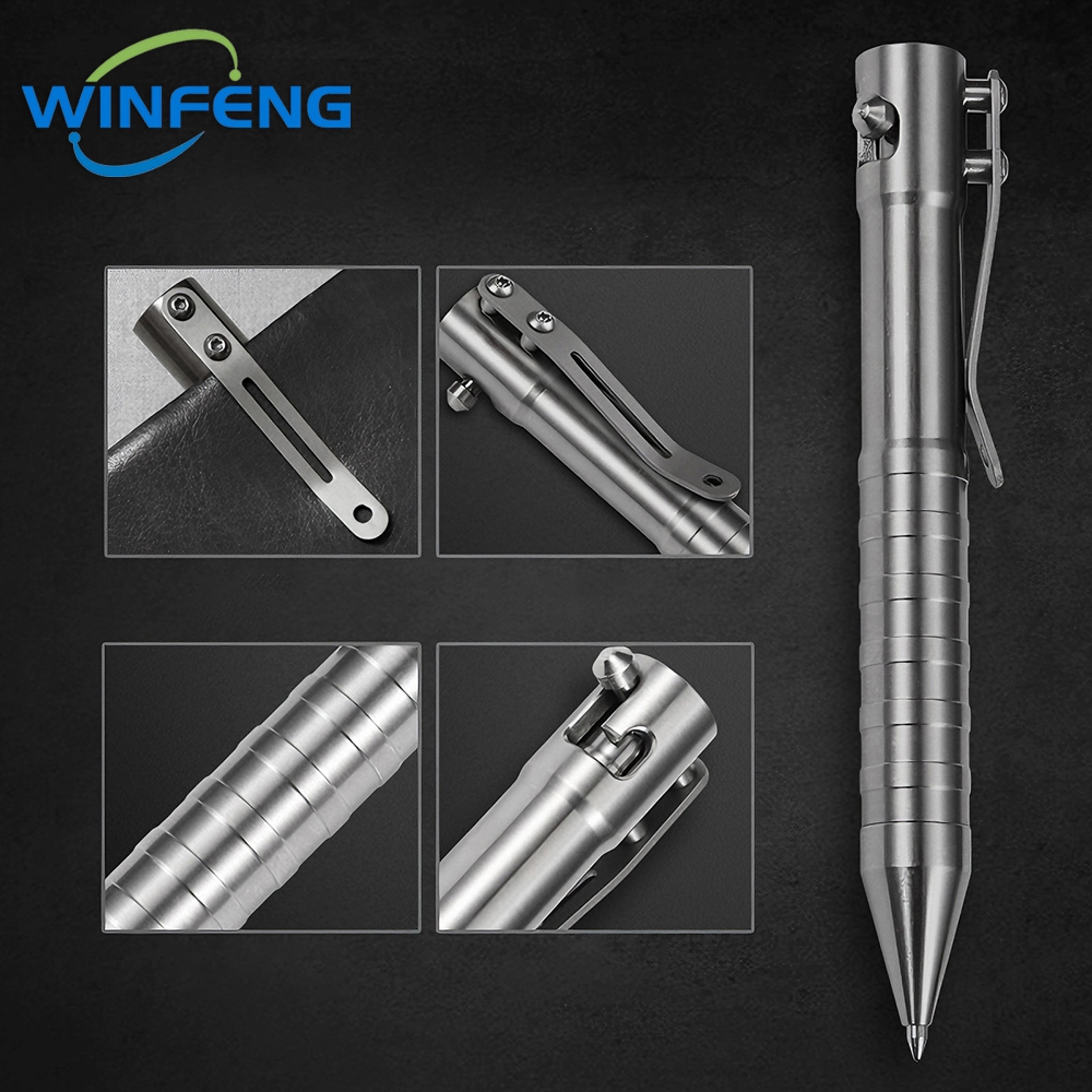 Elite Bolt Action Tactical Pen Premium Self Defense Pen With Glass Breaker Pen Utility 5
