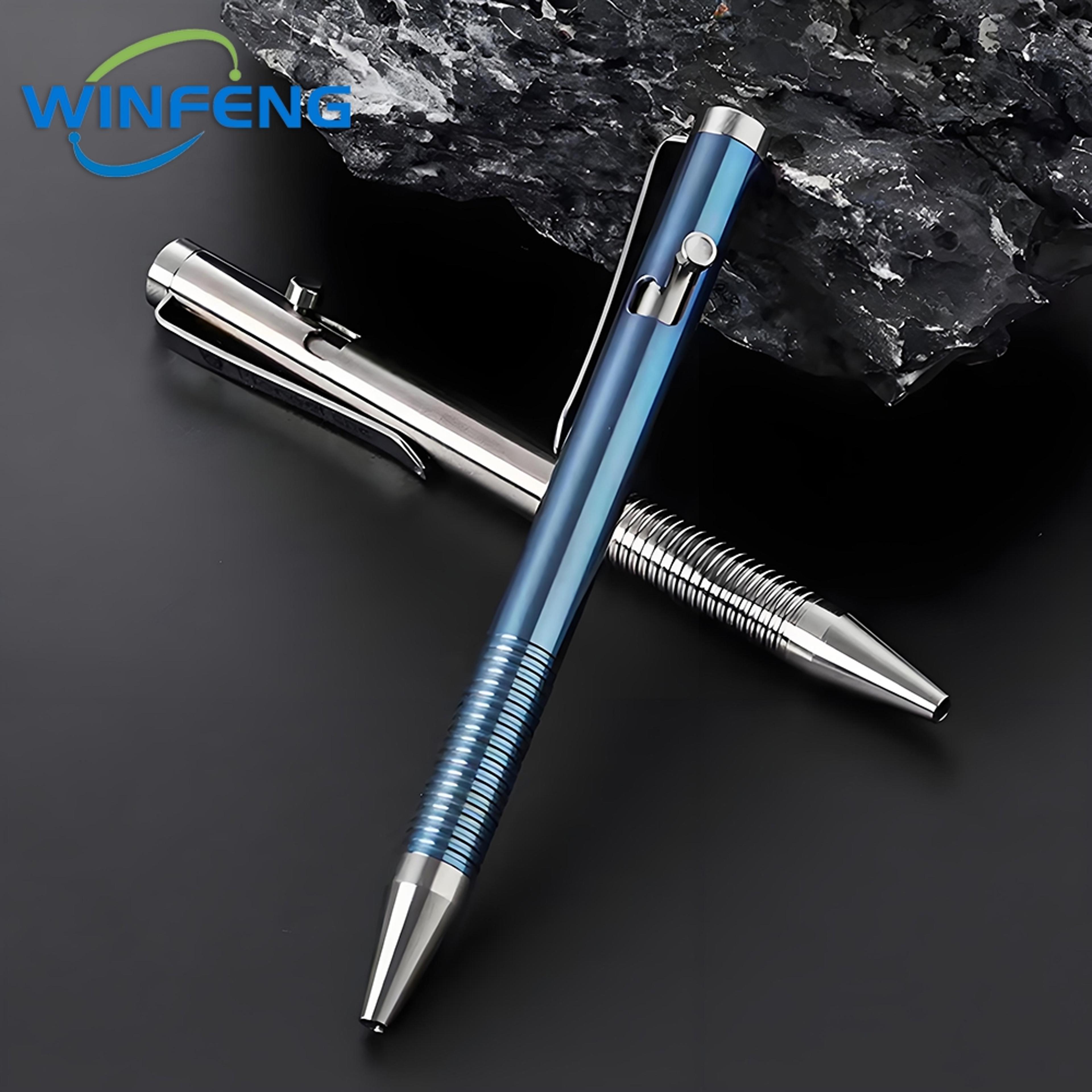 Titanium Tactical Ballpoint Pen Self Defense  Emergency Tool 3