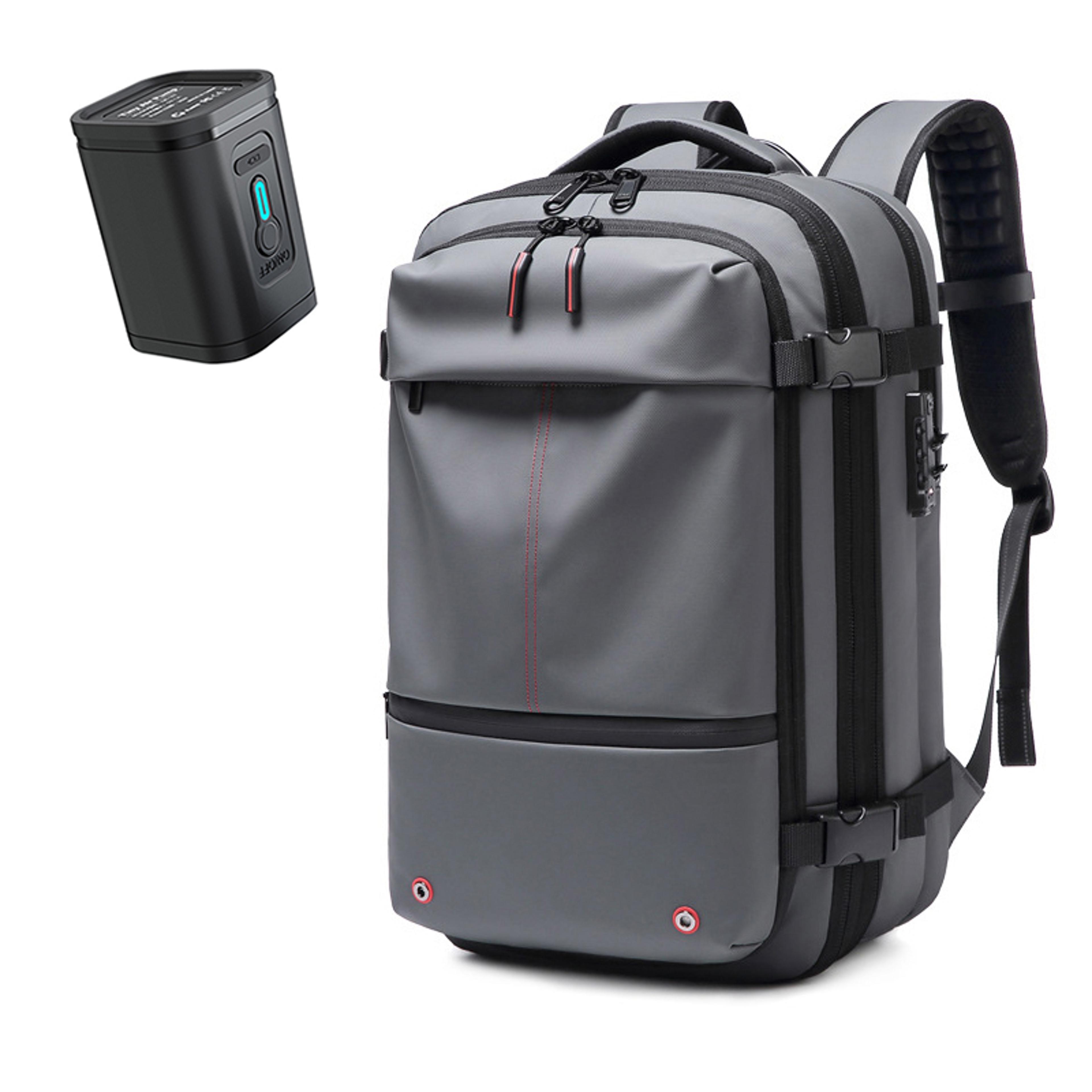 Ultimate Expandable Business Travel Laptop Backpack Vacuum Compression Large Capacity 6