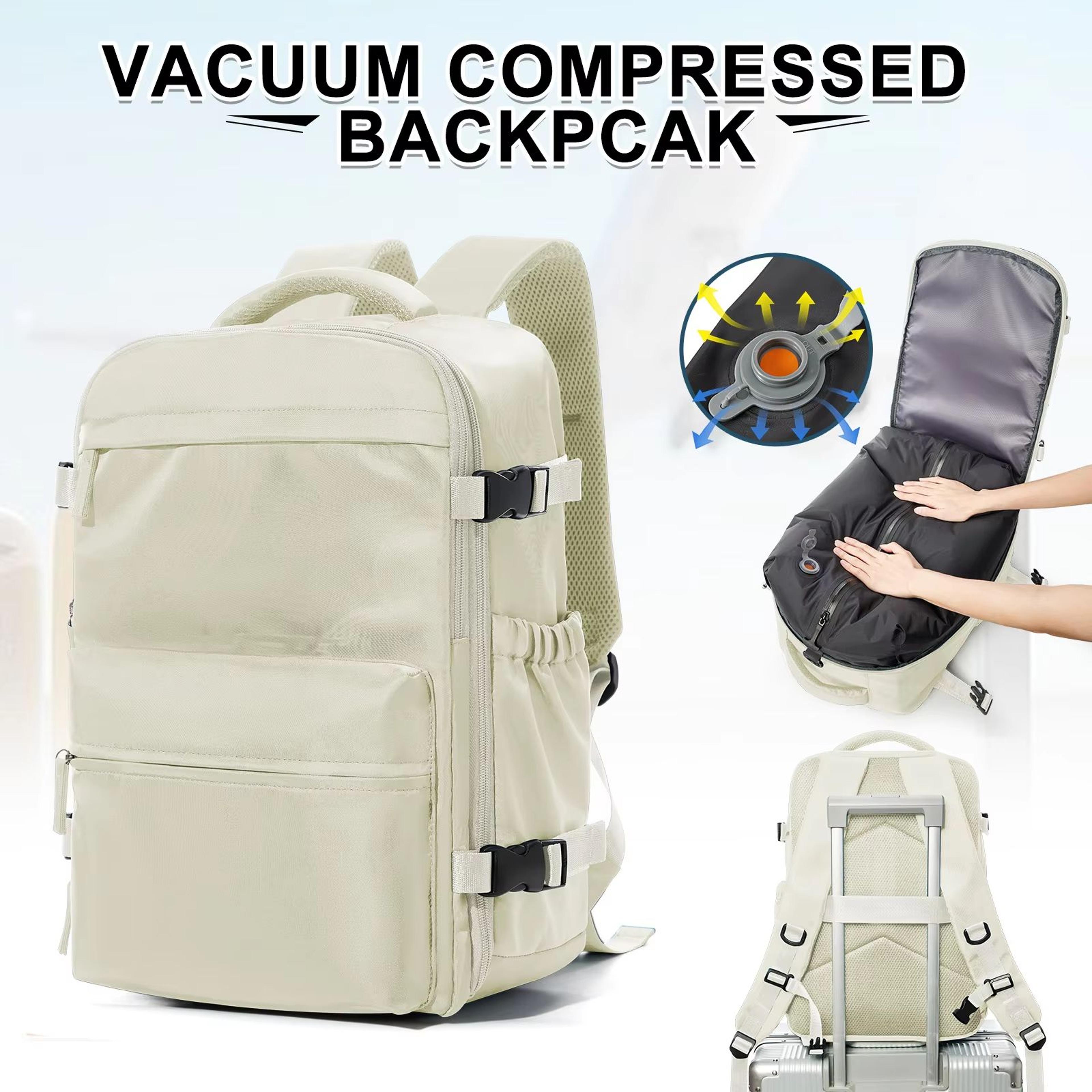 Ultimate Expandable Travel  Laptop Vacuum Compression Backpack 5