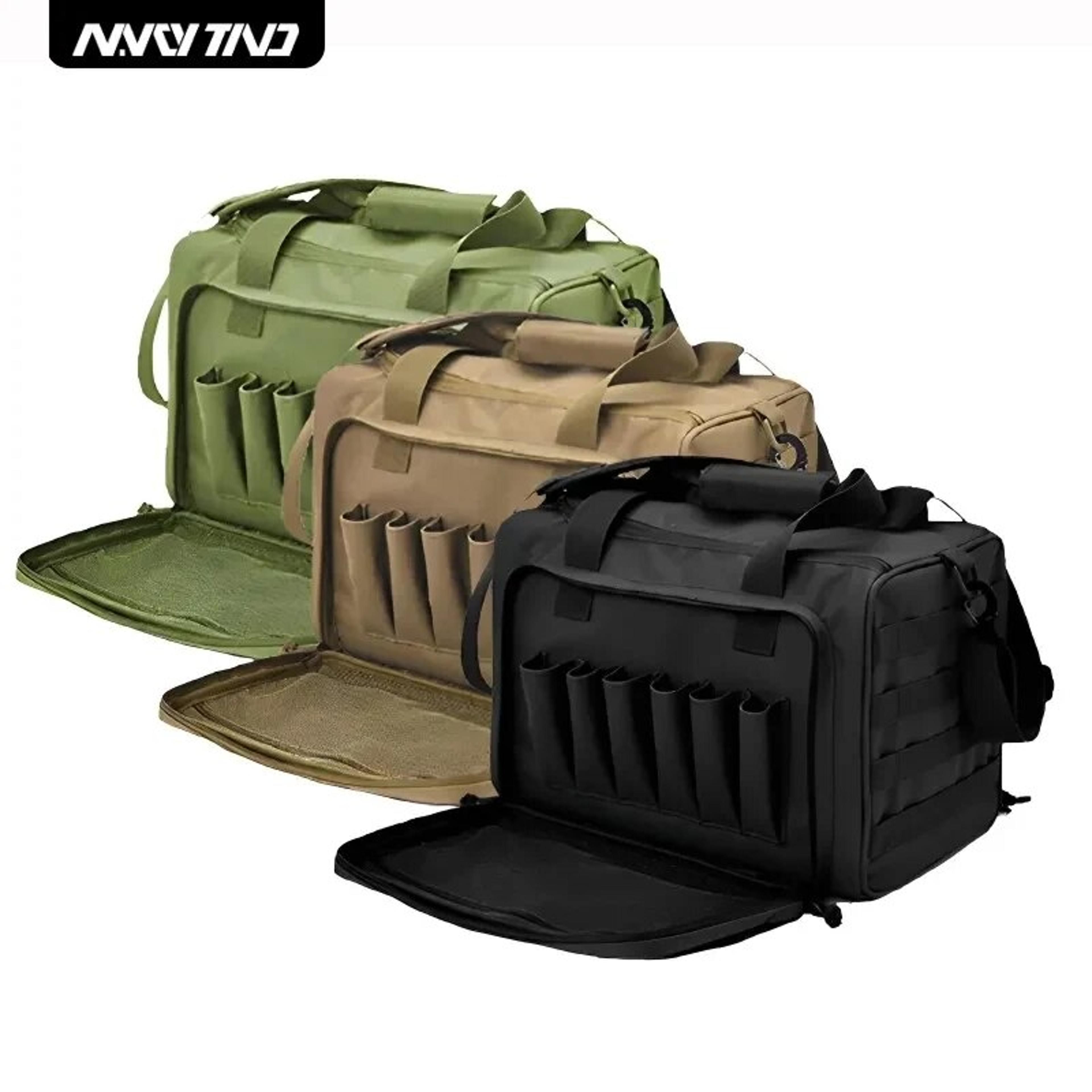 Premium Tactical Gun Range Bag Durable Pistol Storage Case  Outdoor Hunting Gear 0