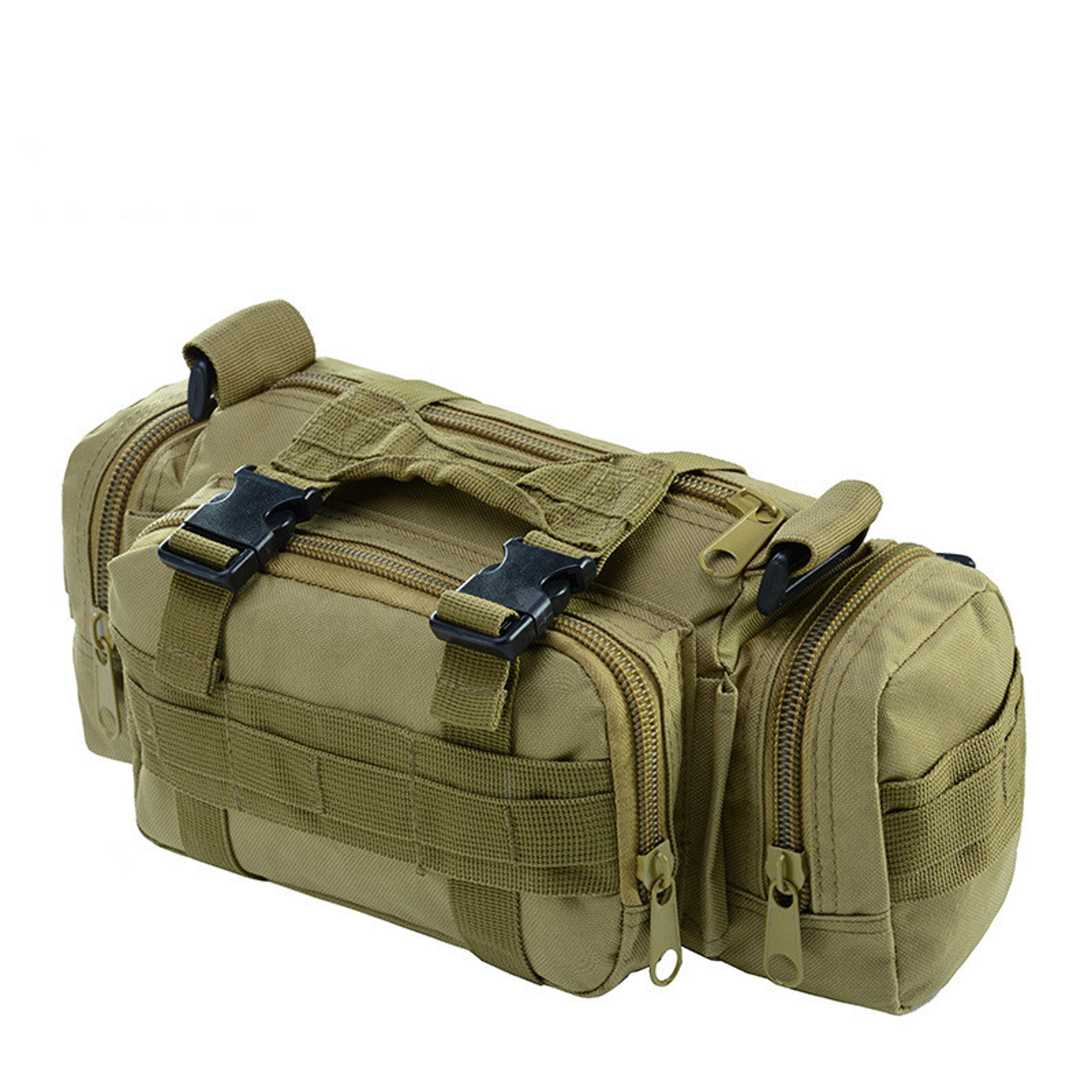 tactical waist bag multi-purpose outdoor chest pack for hiking, travel & everyday carry