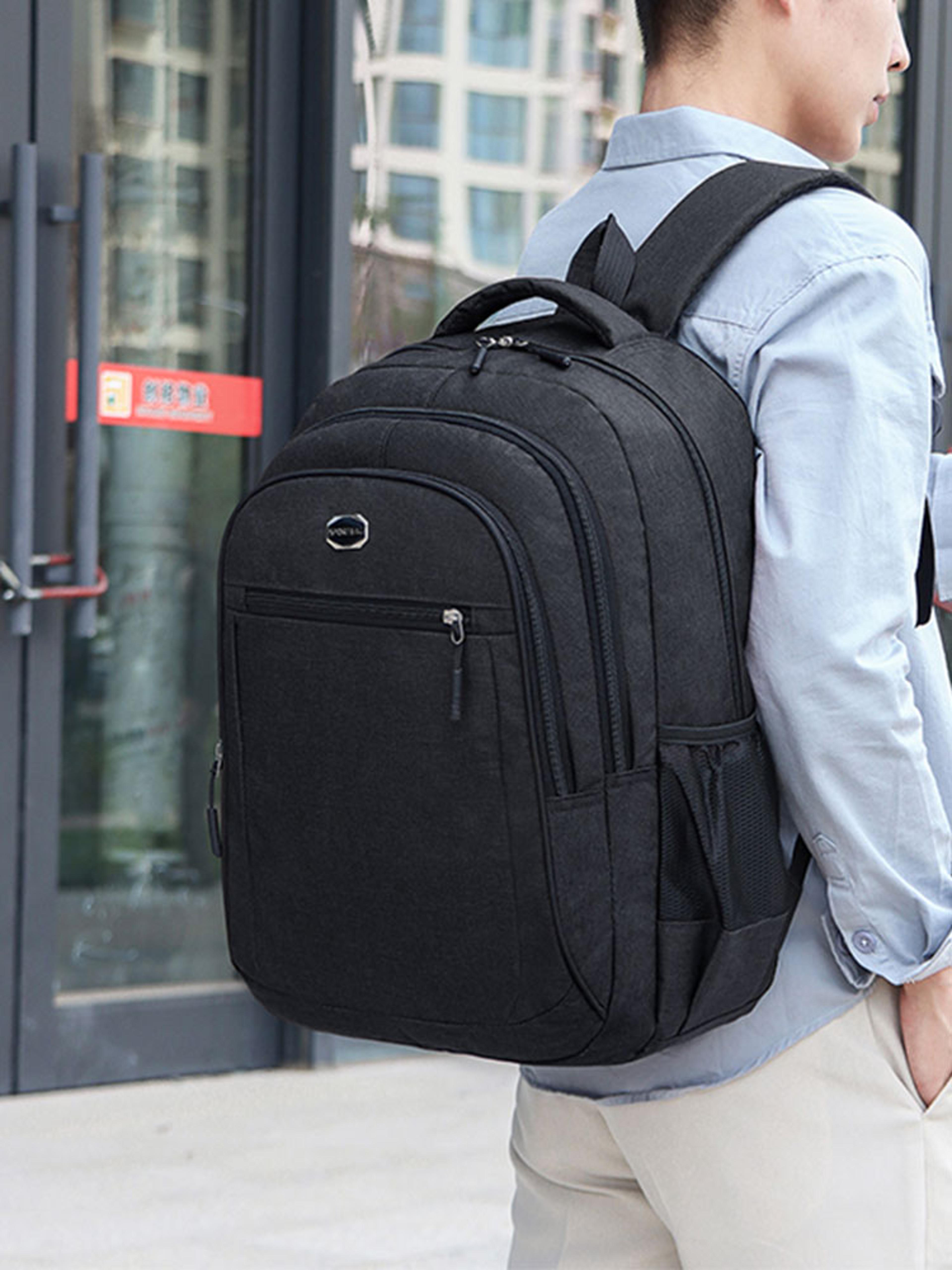 Large Capacity Waterproof Laptop Backpack With Multi Pockets For Travel School And Work 0