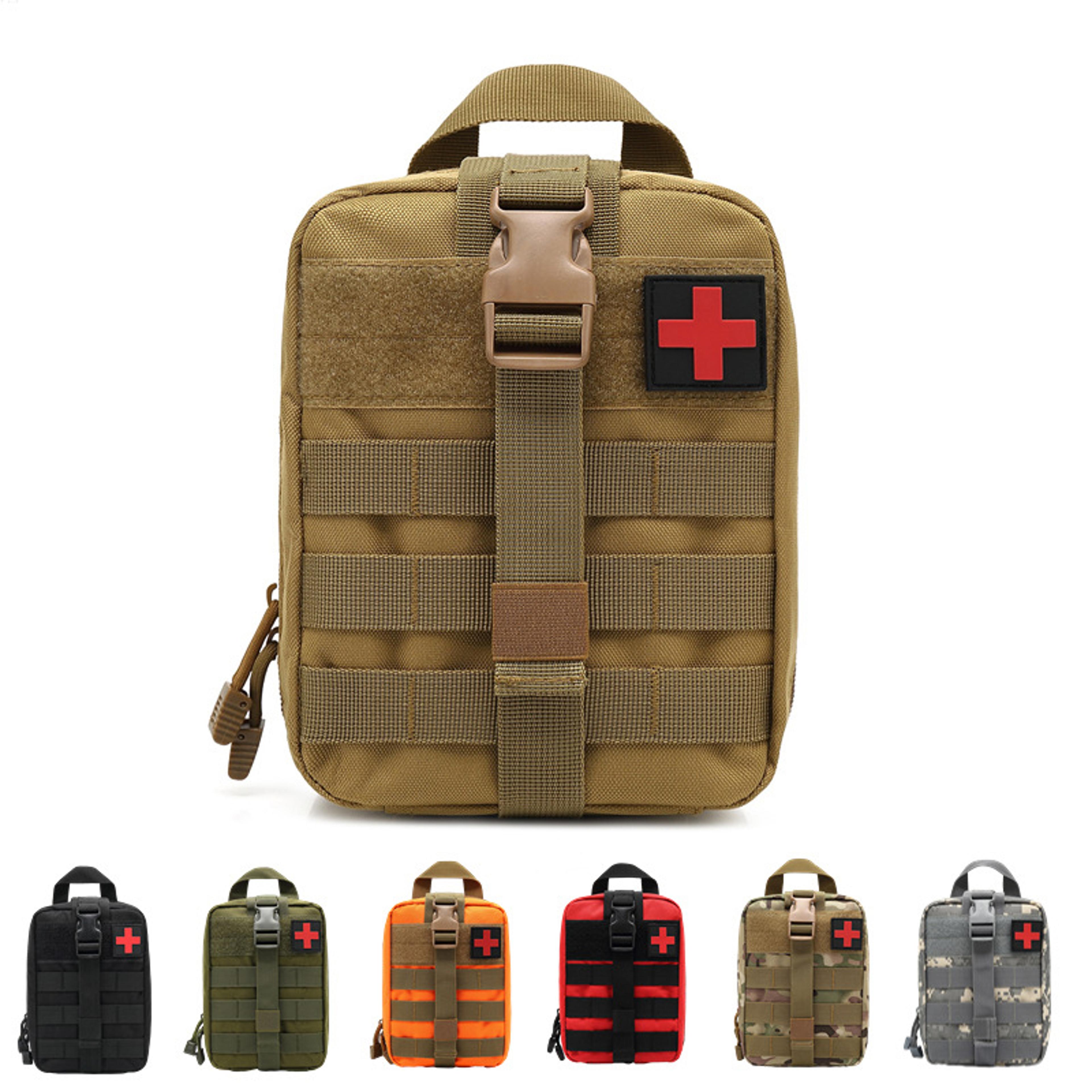 Tactical EDC Pouch Waist Pack With First Aid Kit For Camping Hiking Survival Gear 0