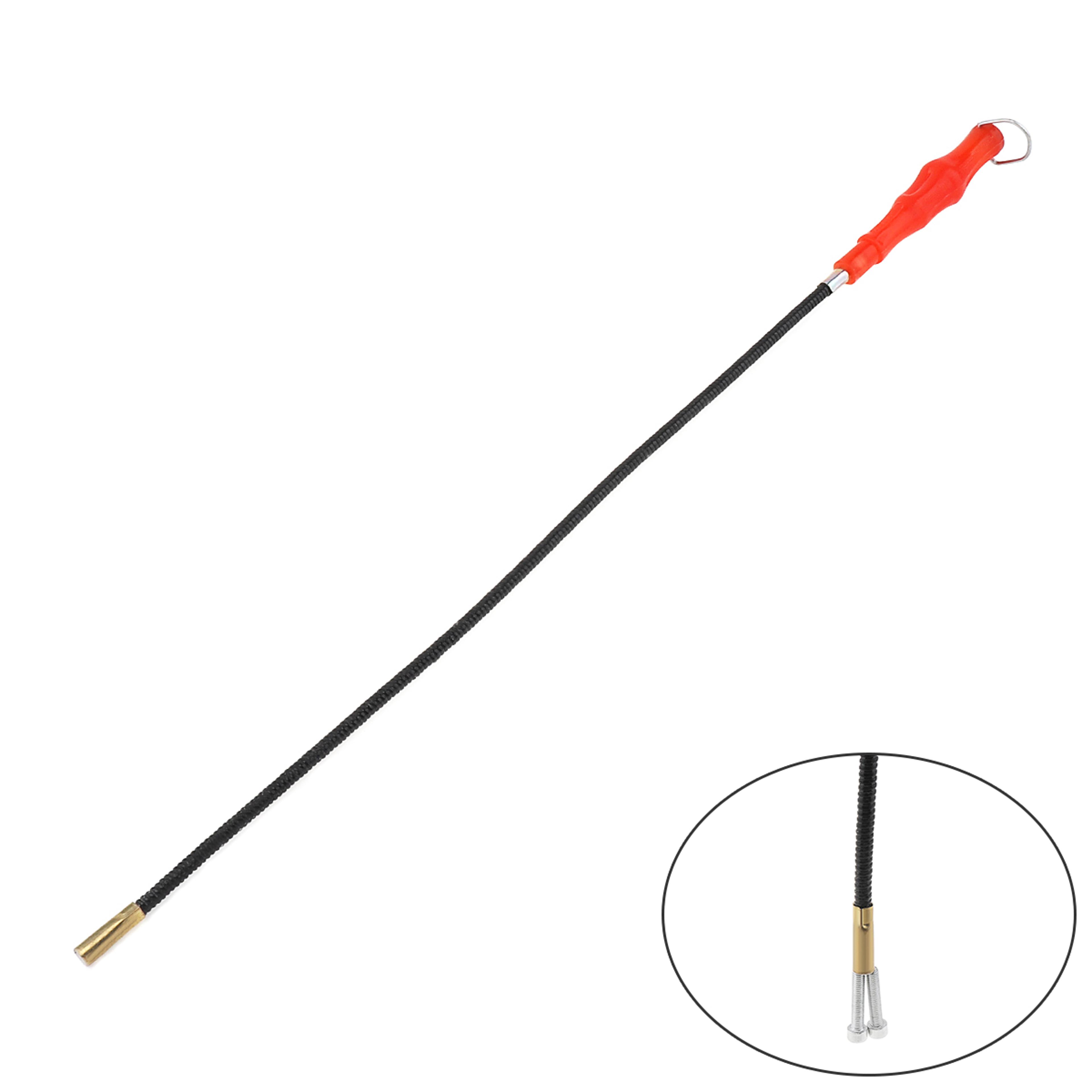 Flexible Magnetic Pickup Tool With Spring Grabber For Nuts Bolts And Tight Spaces 0