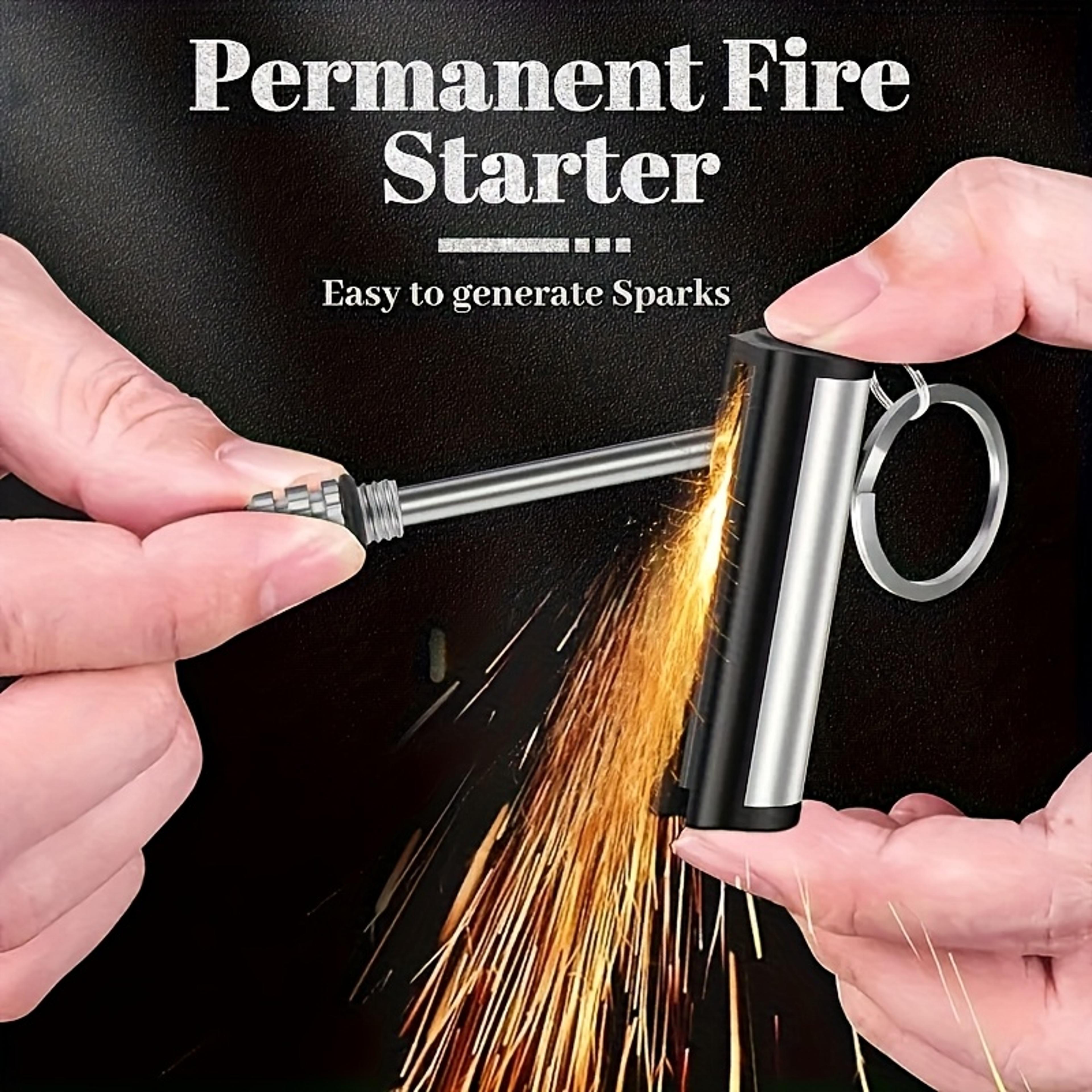 Portable Flint Match Lighter Reusable Survival Fire Starter For Camping And Emergency Use 1