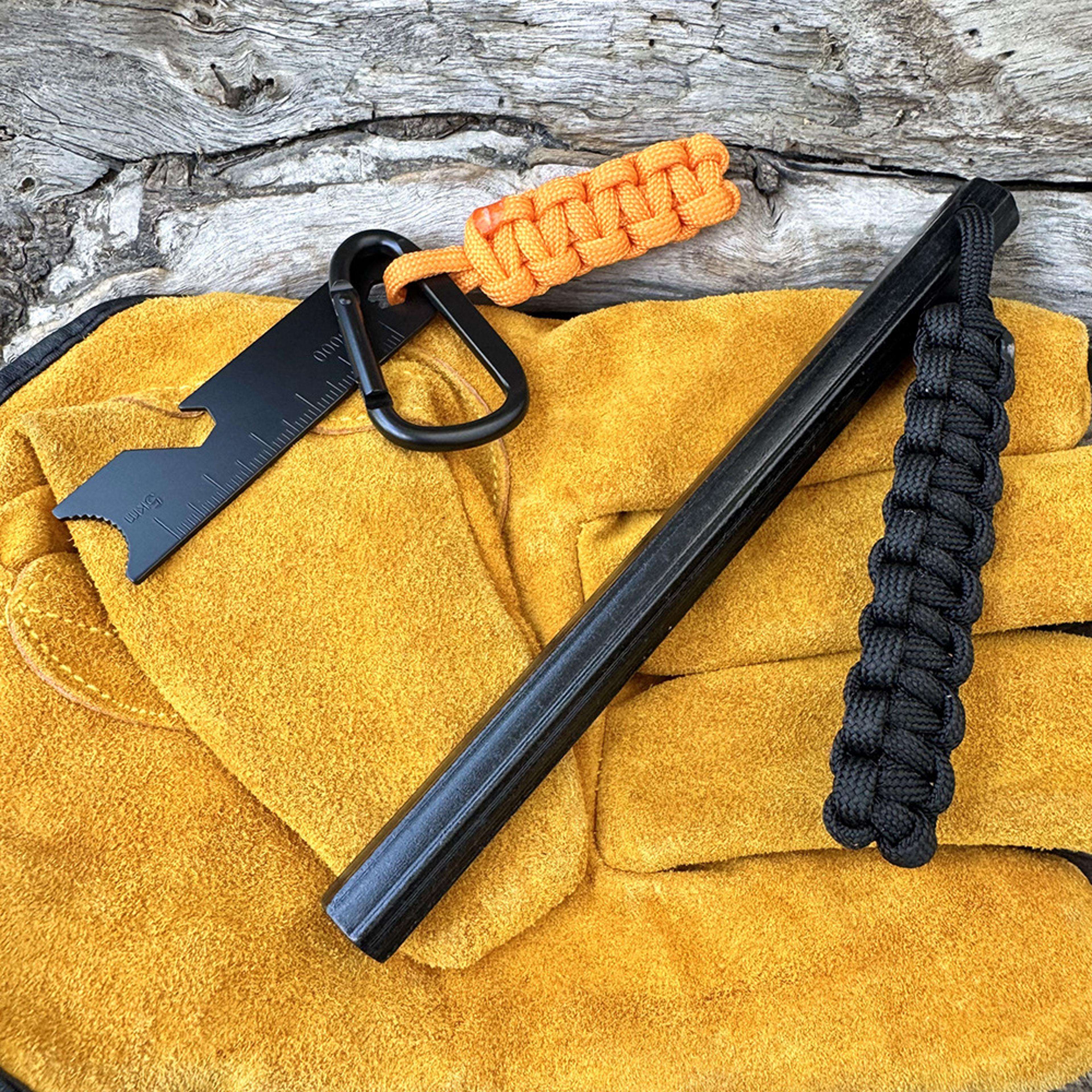 Survival Fire Starter Kit With Compass  Whistle 5
