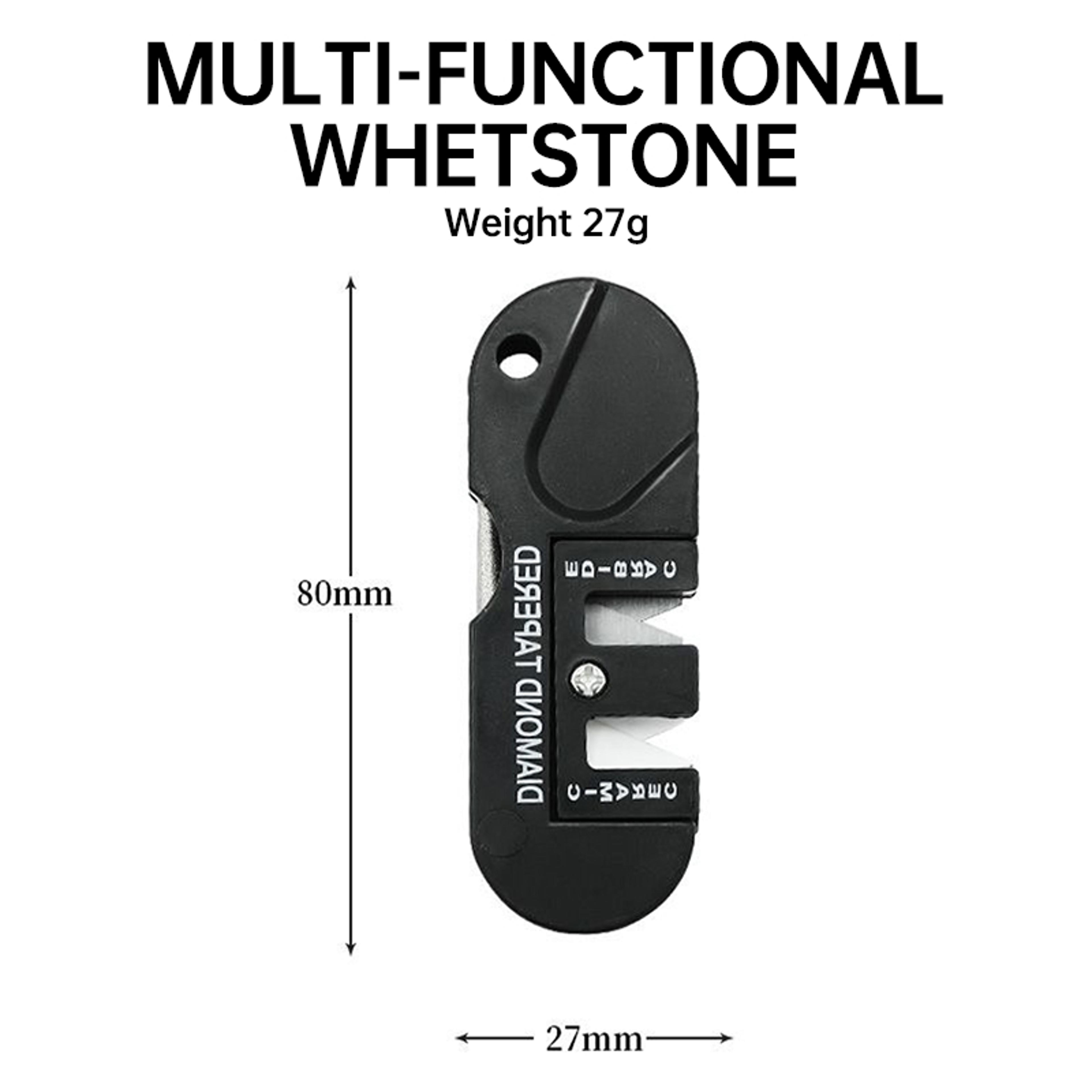 Portable Multi Function Knife Sharpener  Whetstone Tool For Outdoor  Kitchen 5