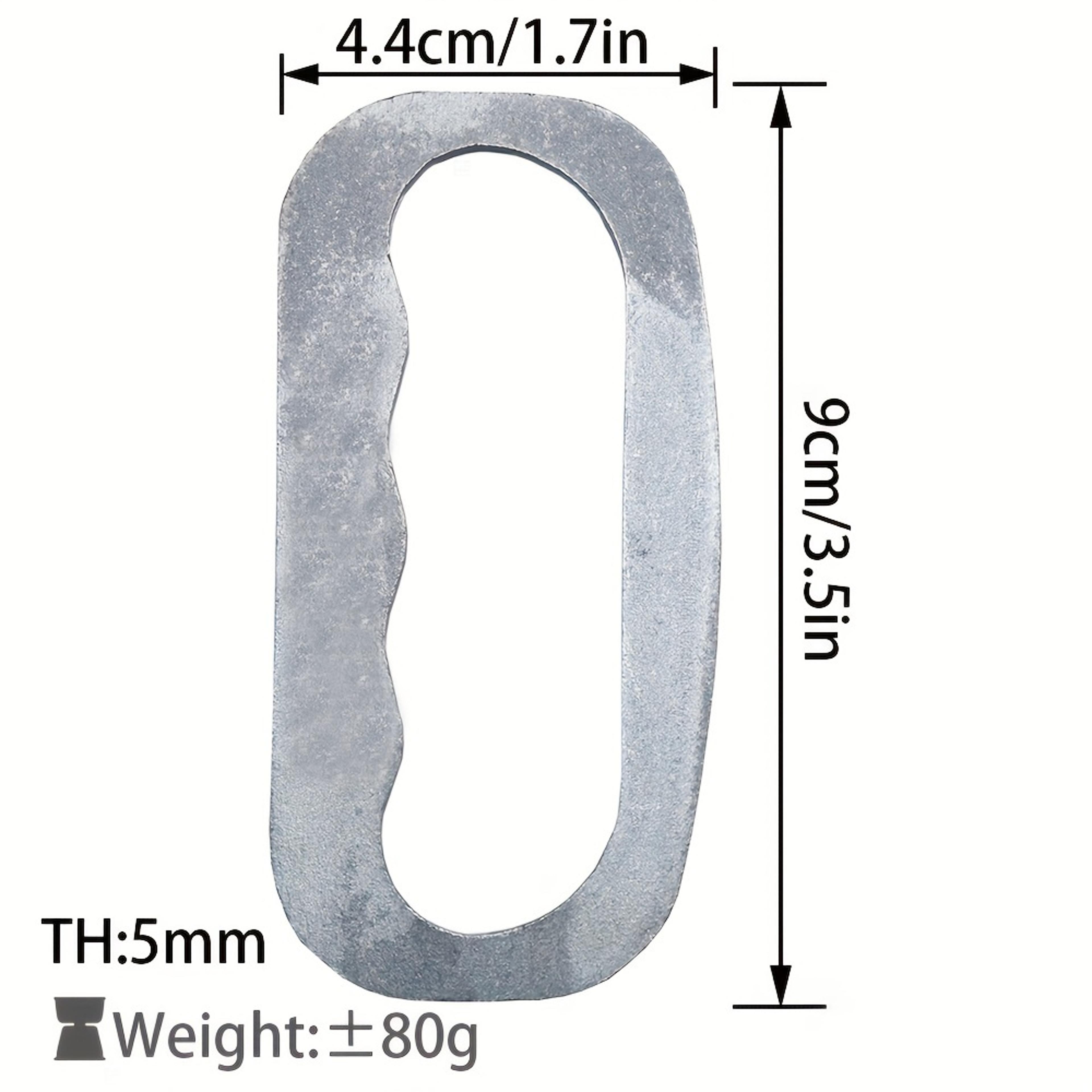 High Carbon Steel Fire Starter Flint Striker For Camping  Survival 3