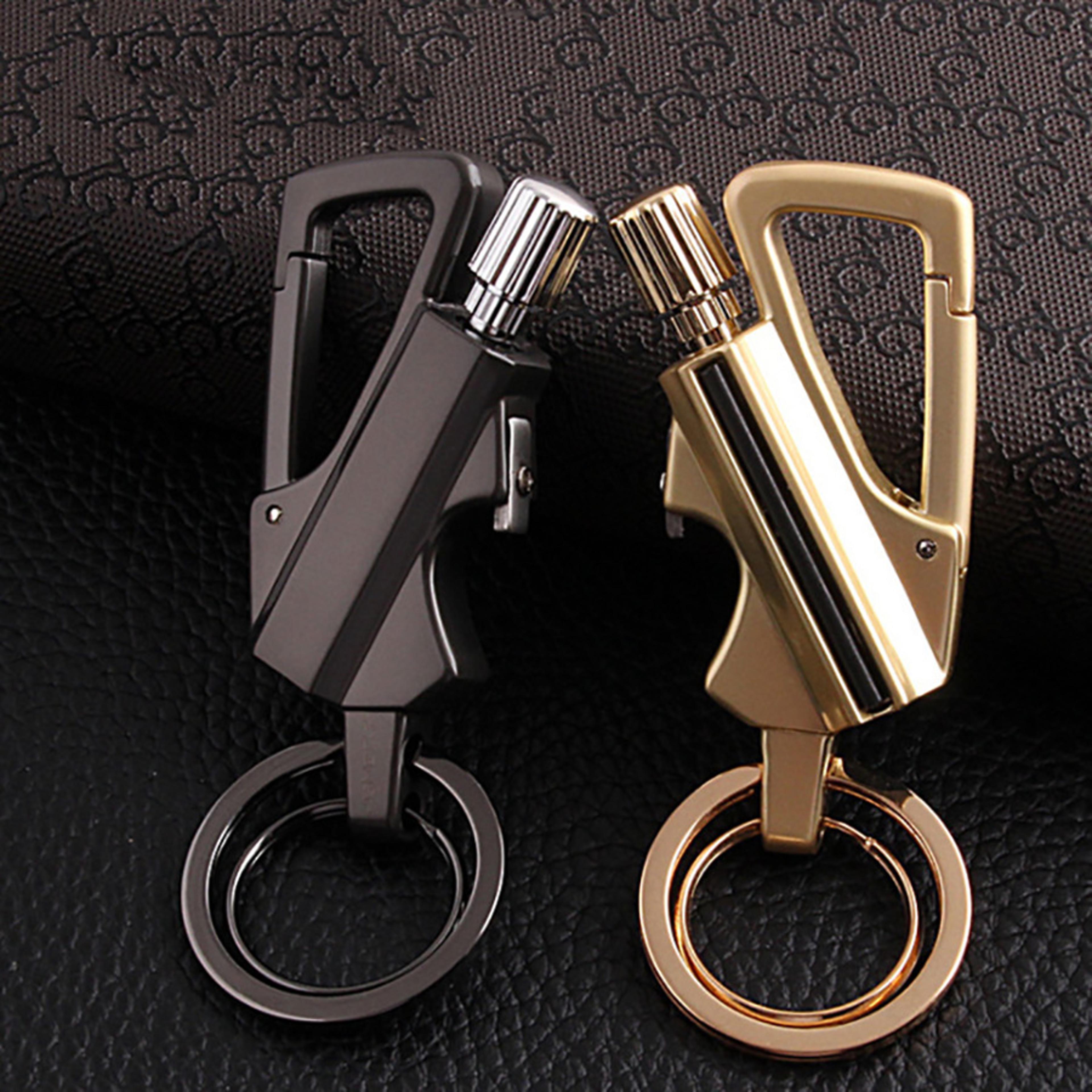Multifunction Outdoor Waterproof Lighter  Bottle Opener Keychain 0