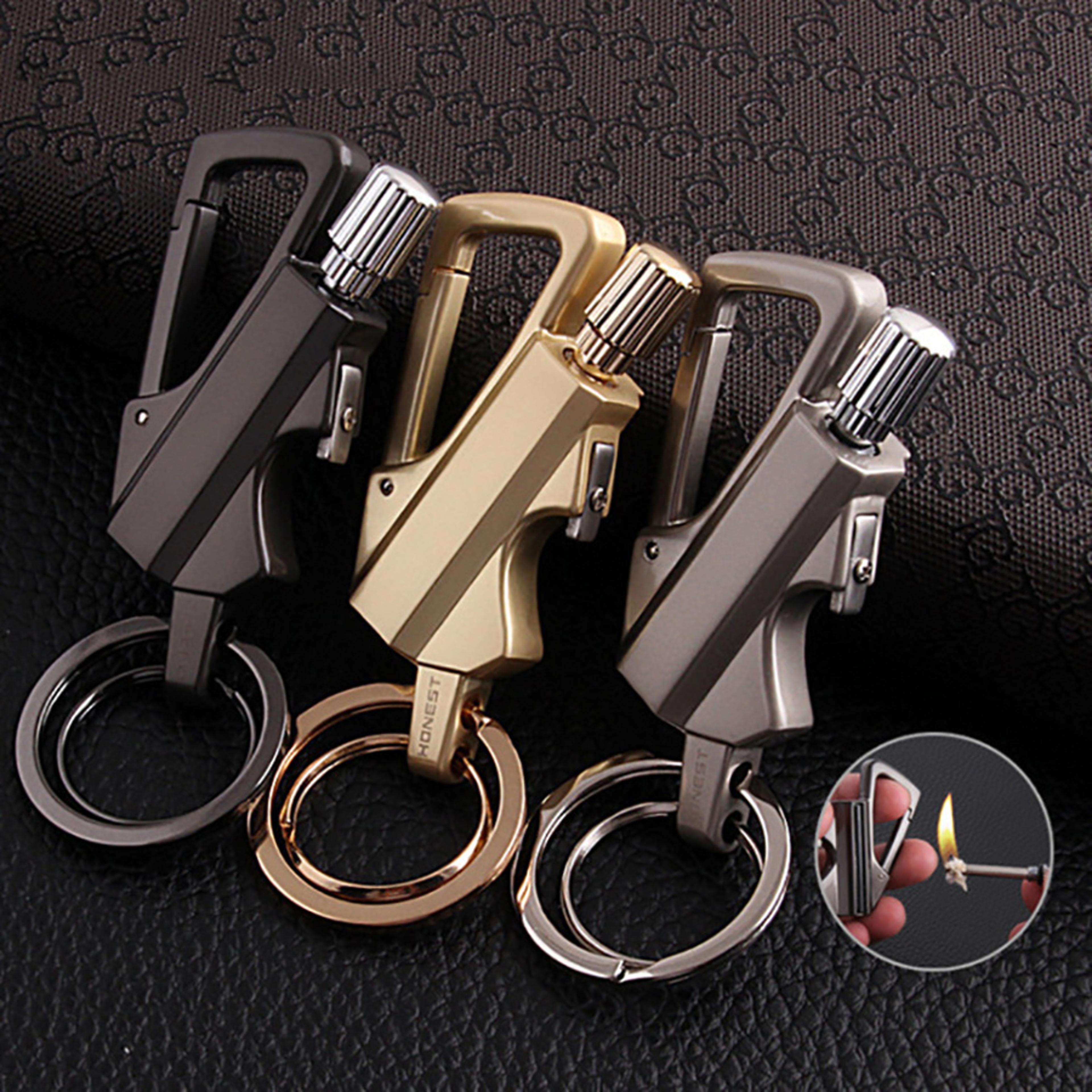 Multifunction Outdoor Waterproof Lighter  Bottle Opener Keychain 1