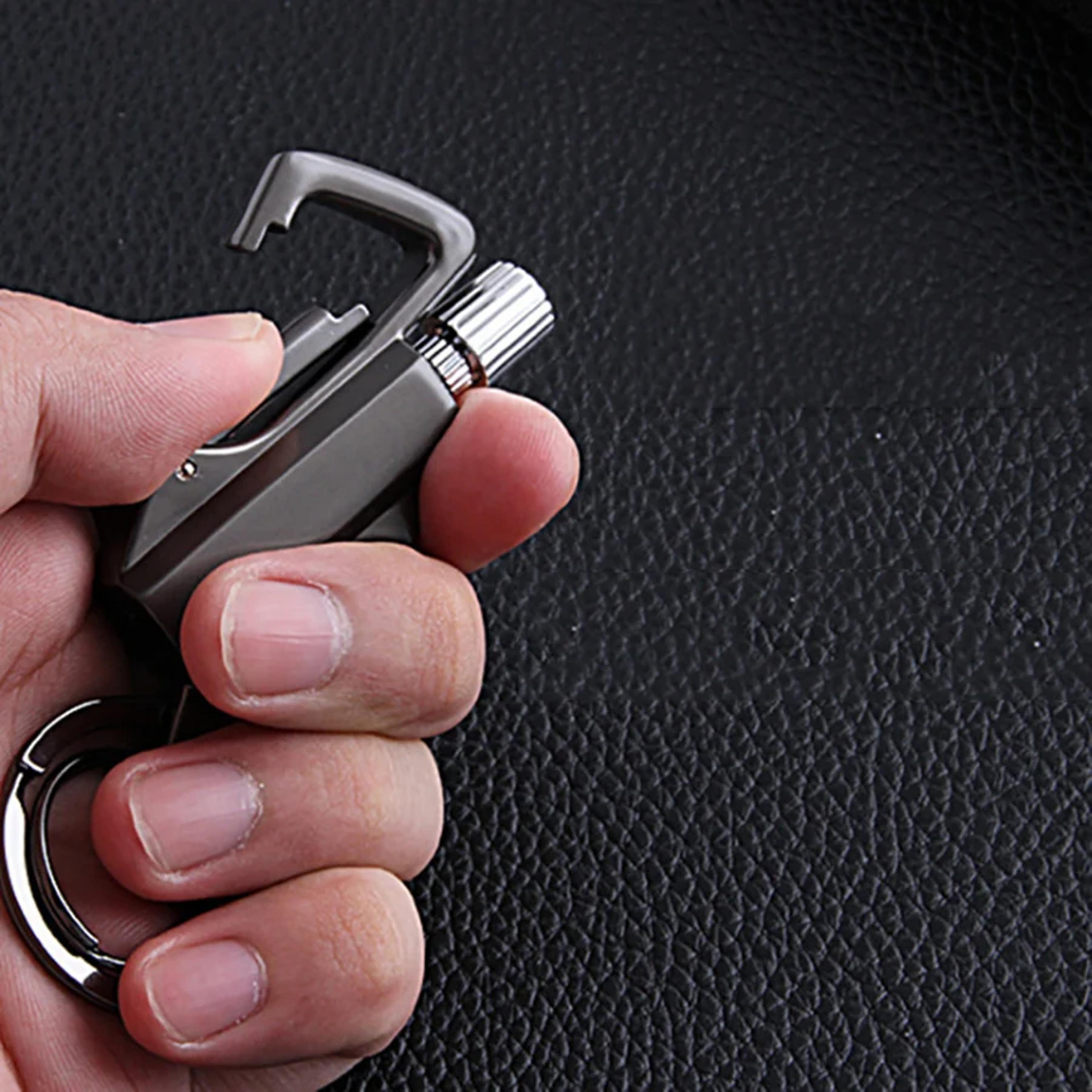 Multifunction Outdoor Waterproof Lighter  Bottle Opener Keychain 3