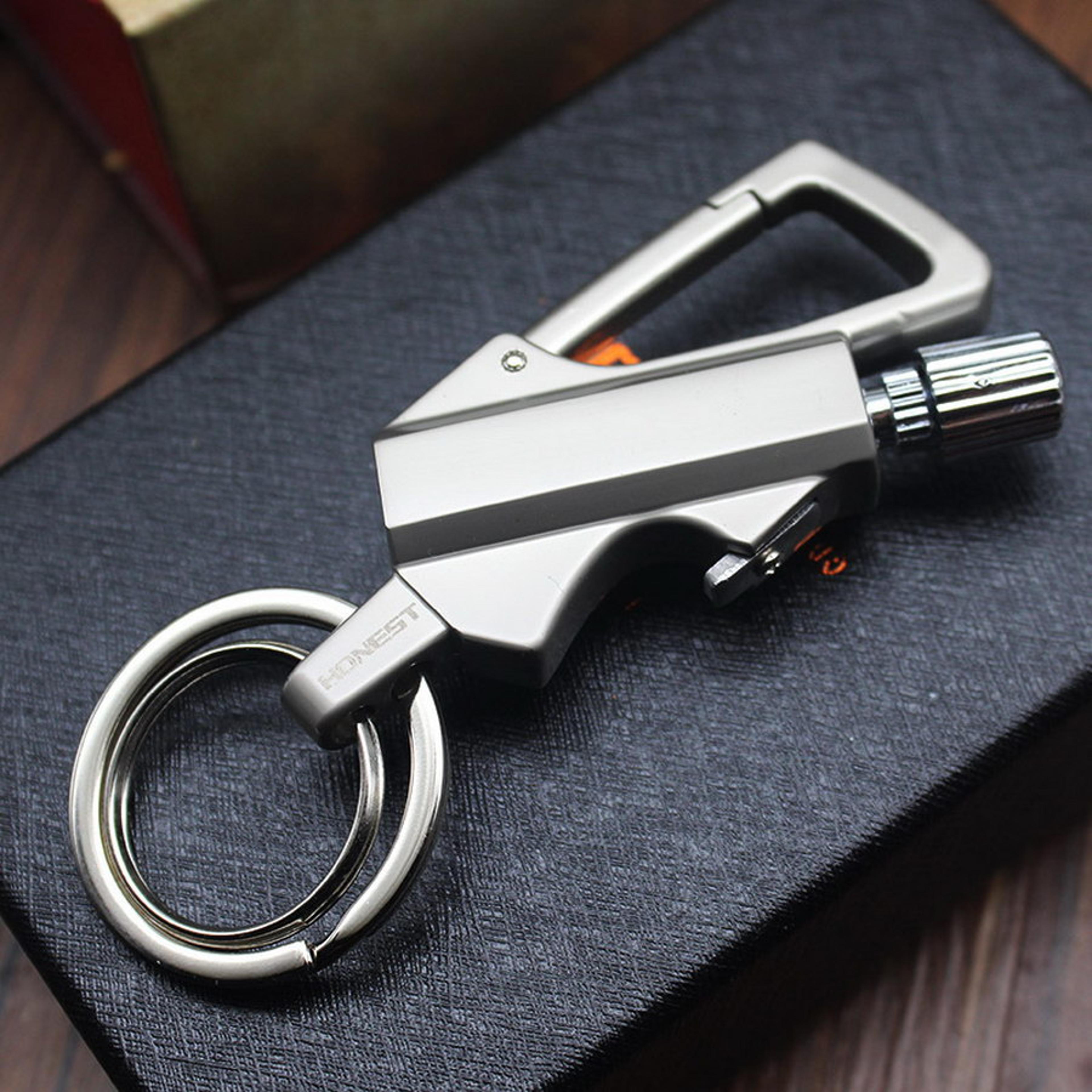 Multifunction Outdoor Waterproof Lighter  Bottle Opener Keychain 6