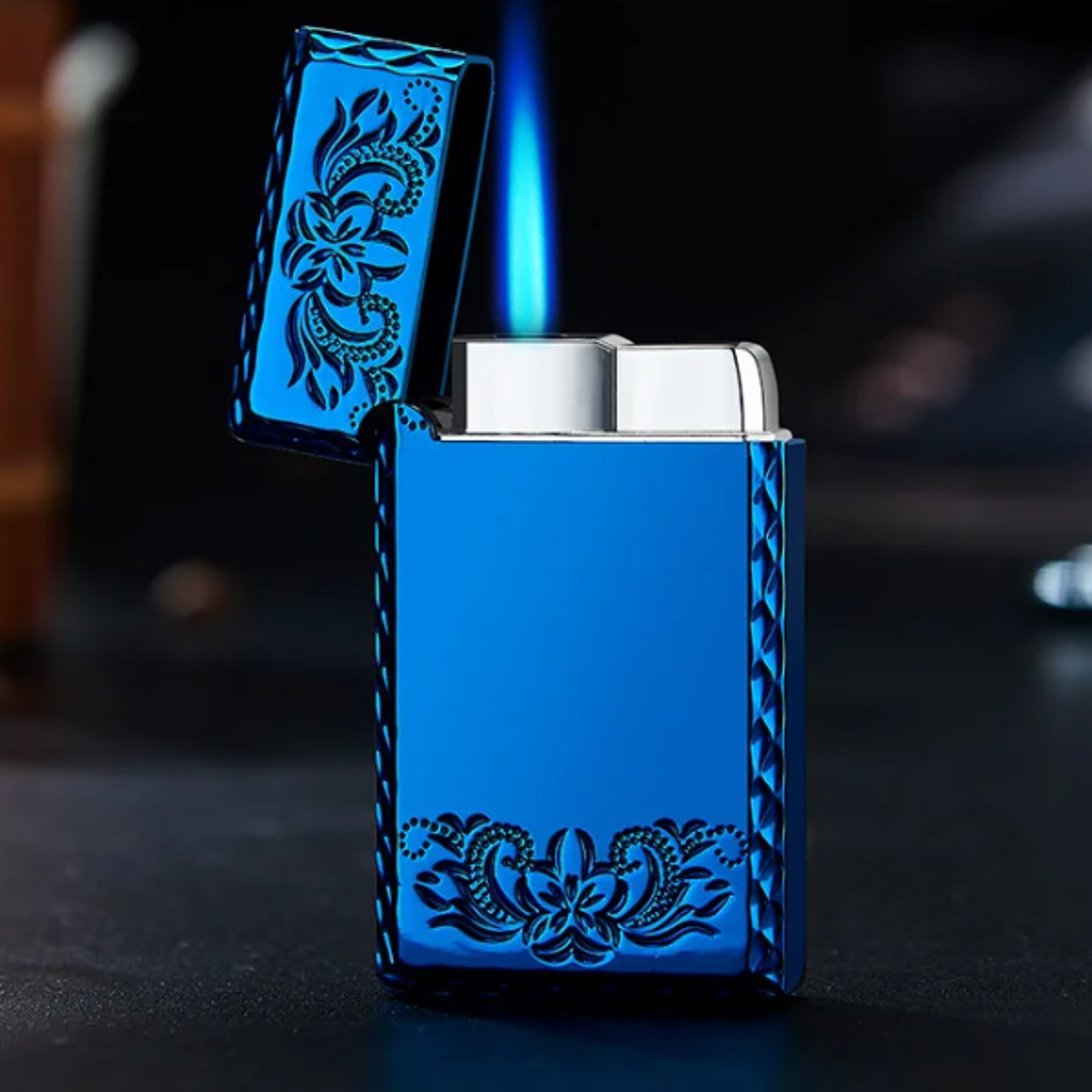 Windproof Waterproof Metal Cigar Lighter