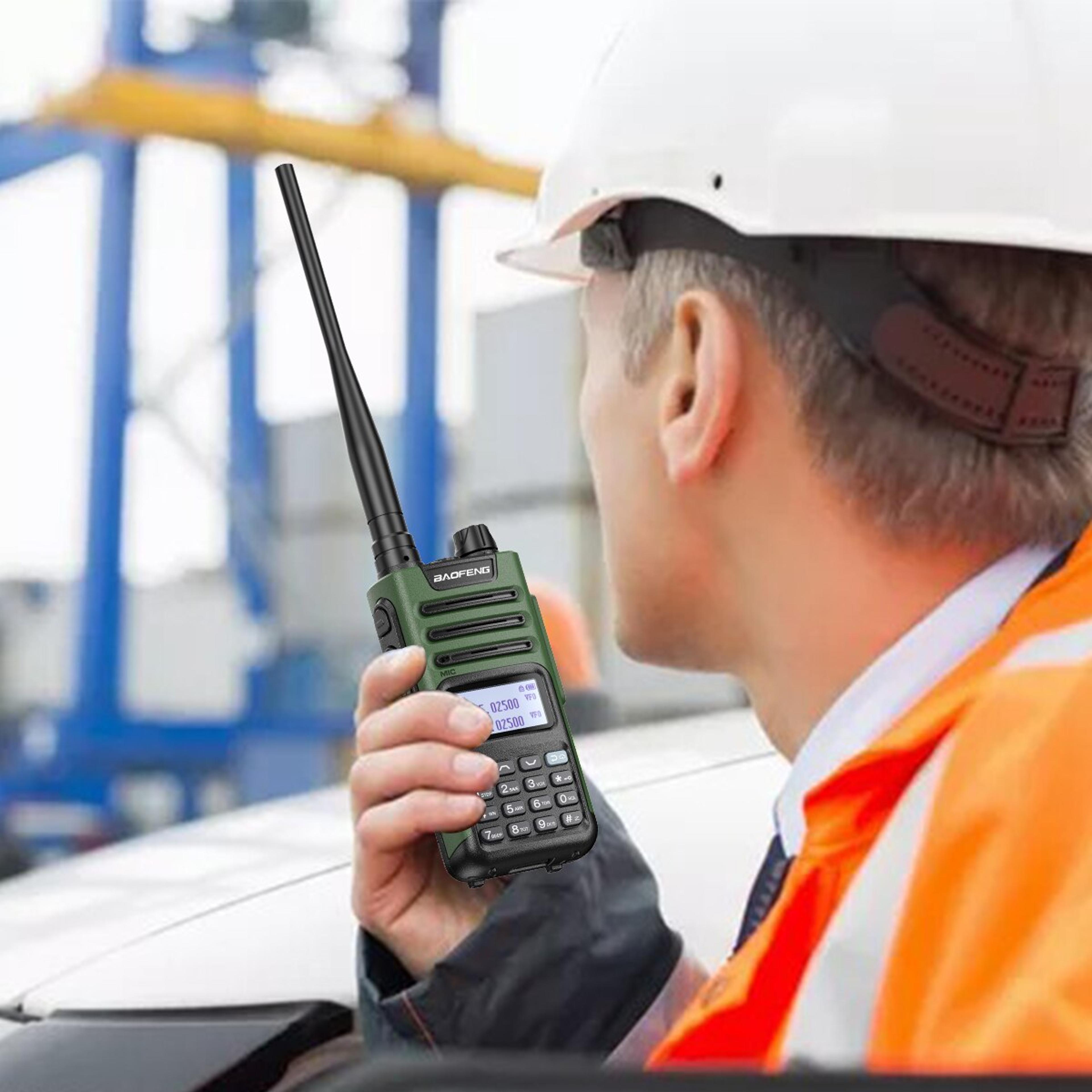 high-power multi-band uv pro walkie talkie with type c charger