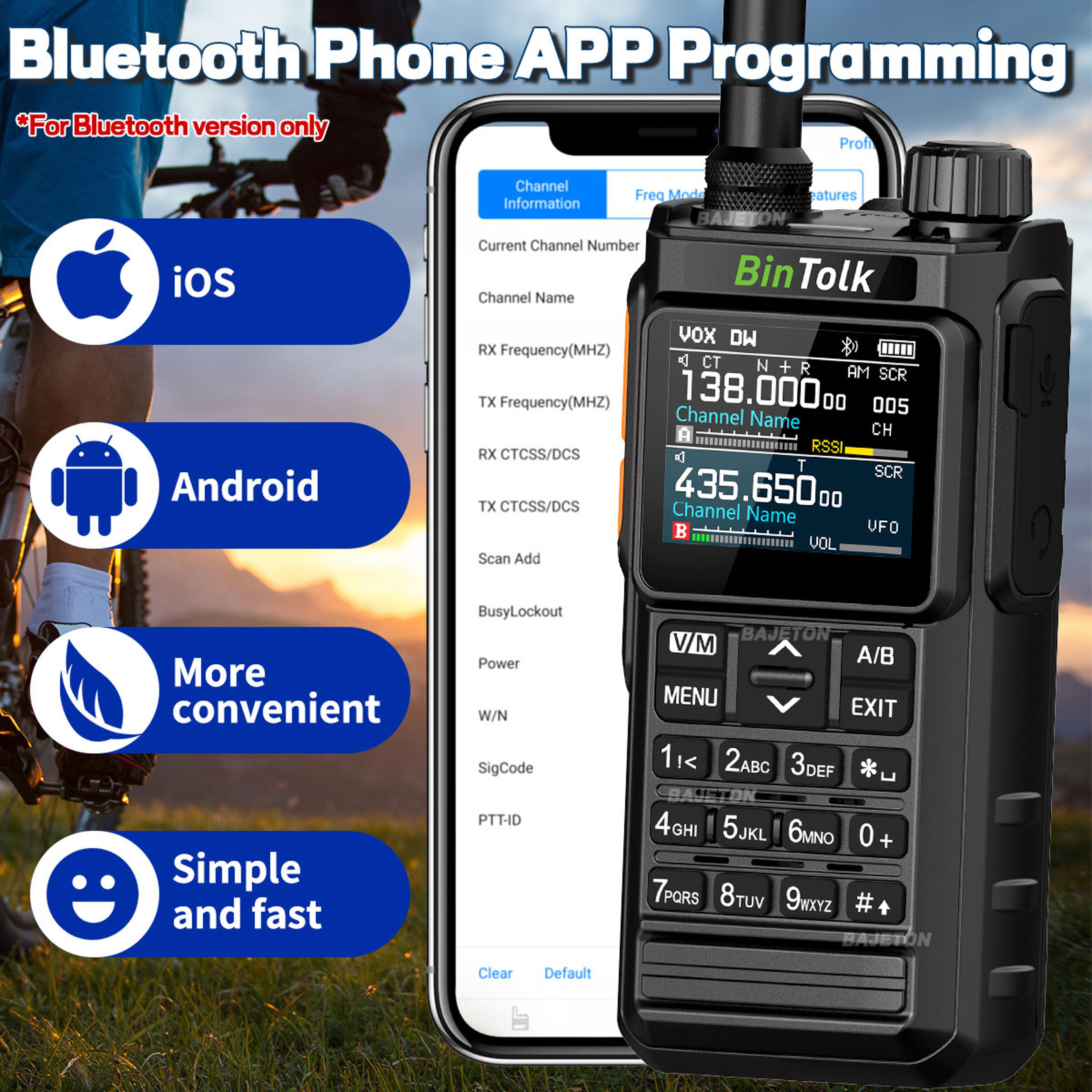 MultiBand Walkie Talkie With Bluetooth  Noise Reduction 1