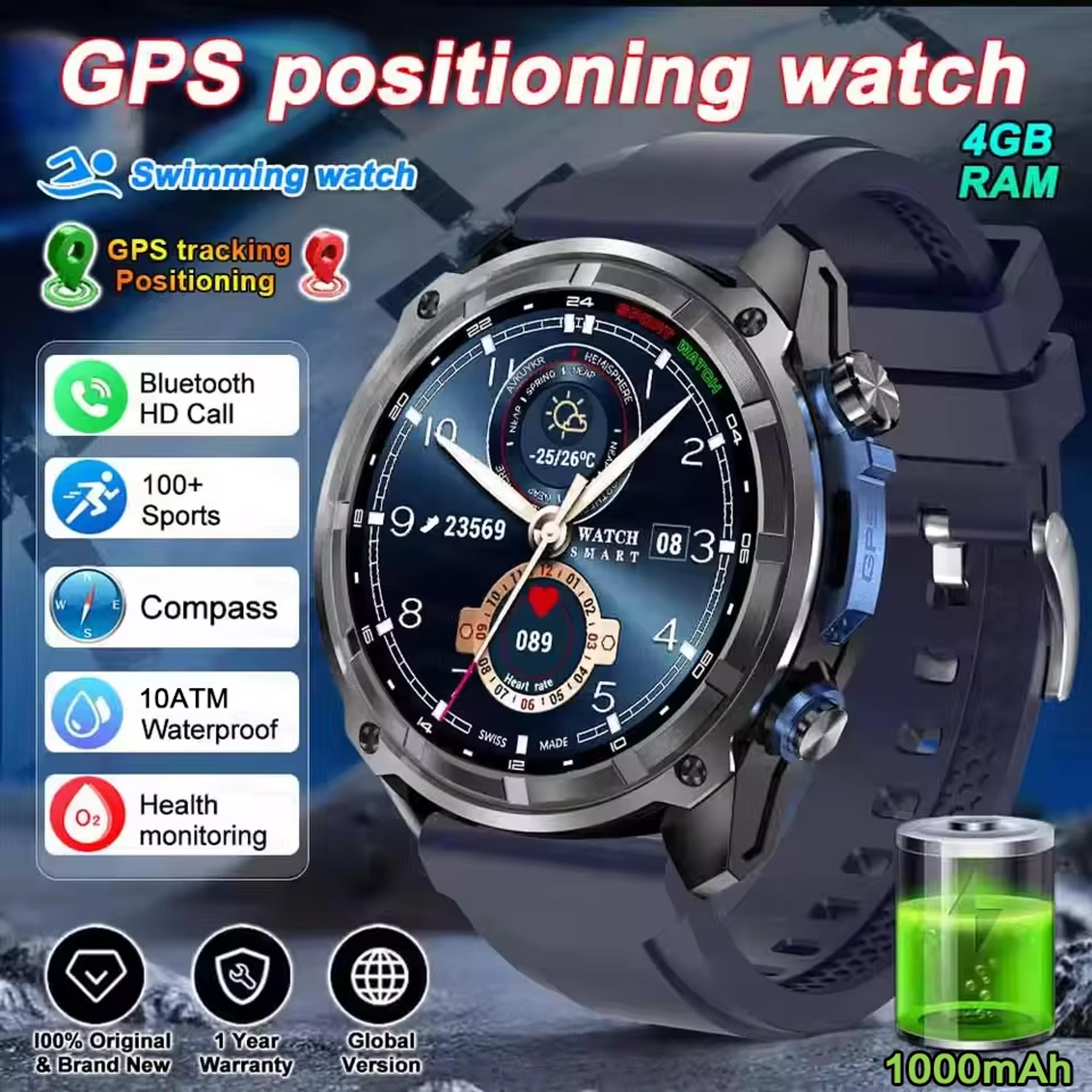 Rugged GPS Smartwatch With Offline Maps Storage  Waterproof Sports Tracking 7