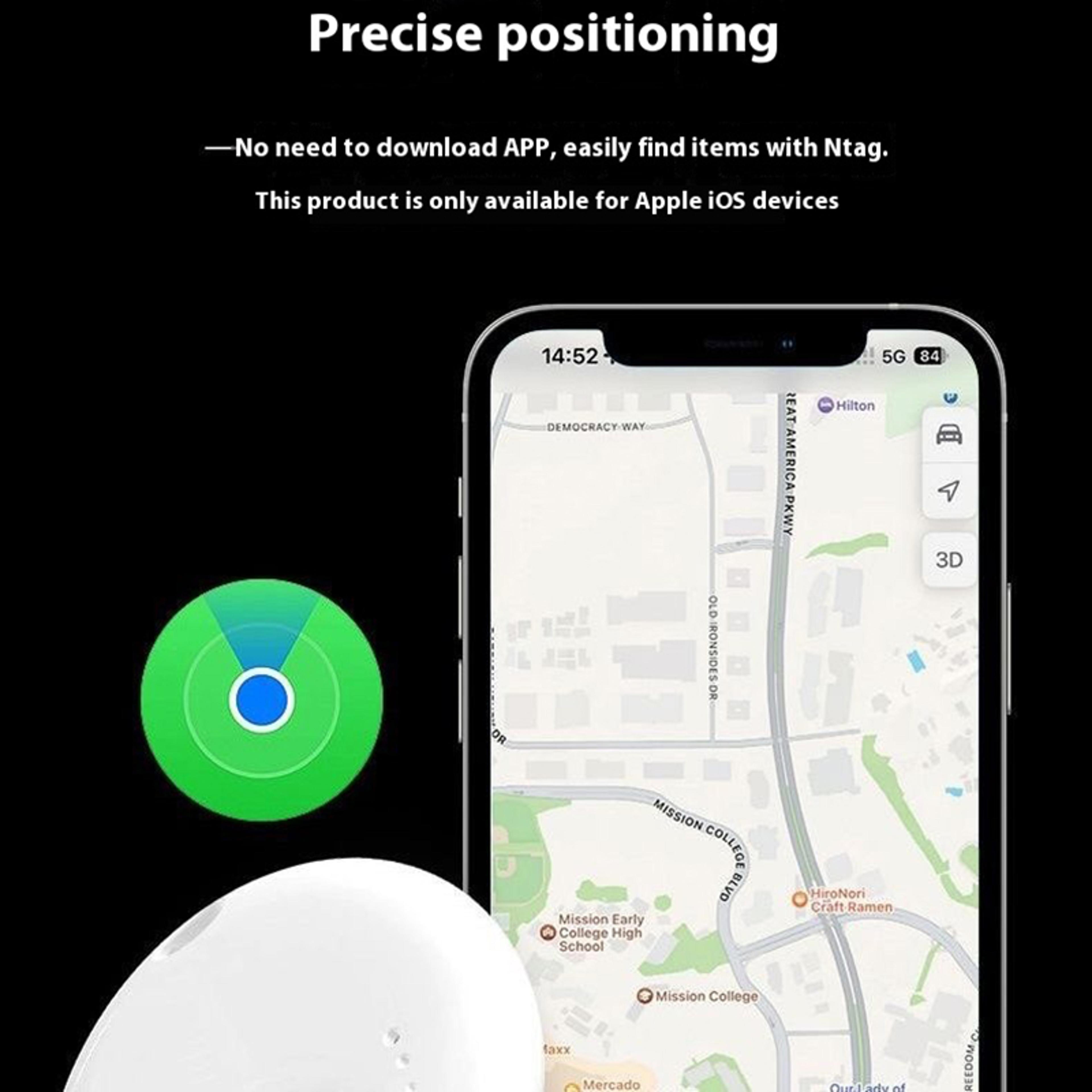 Smart Mini GPS Tracker For Apple Find My Anti Lost Key Finder For Pets Kids And Essentials 2