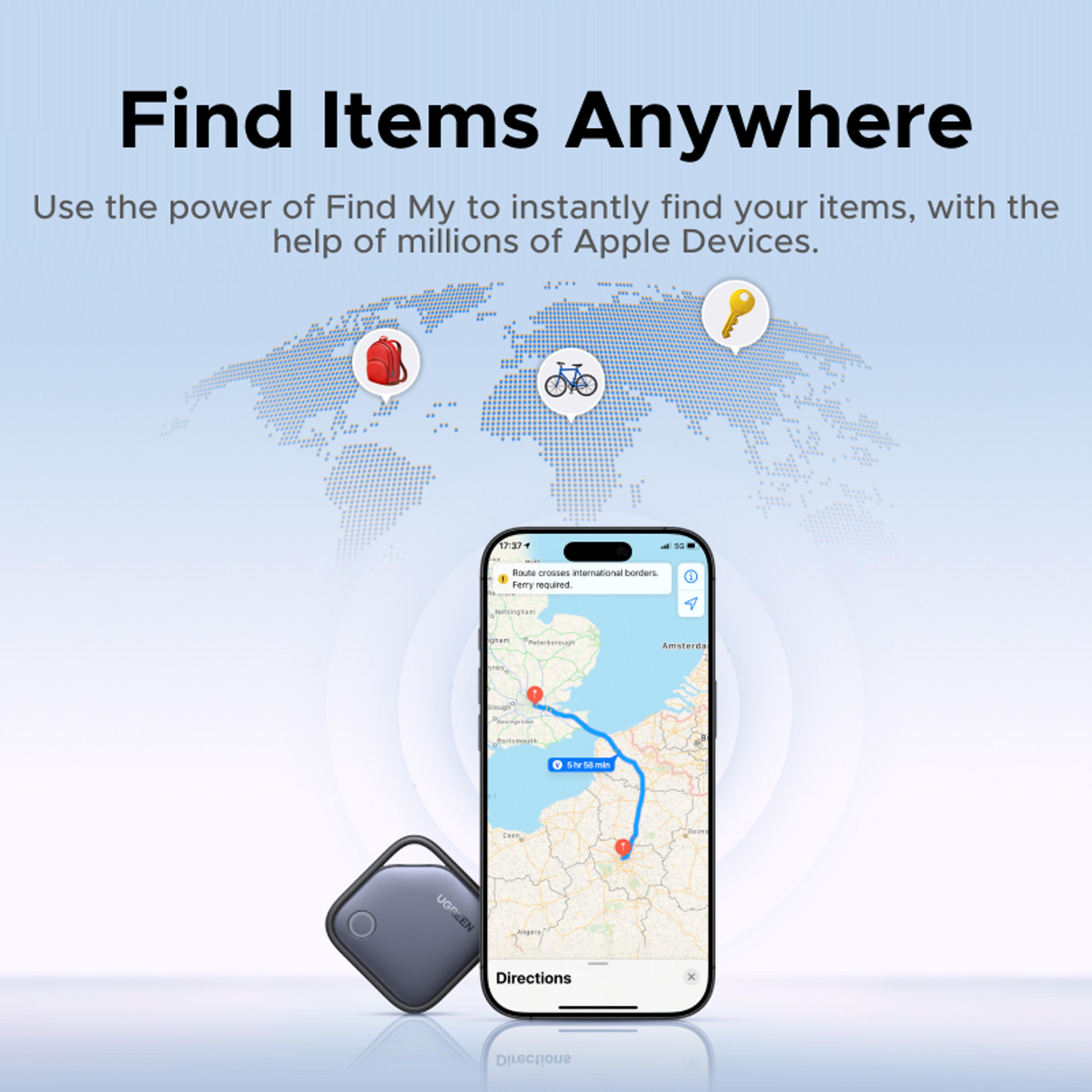 Smart Bluetooth Tracker For IPhone Apple Find My Key Finder Locator Tag 1