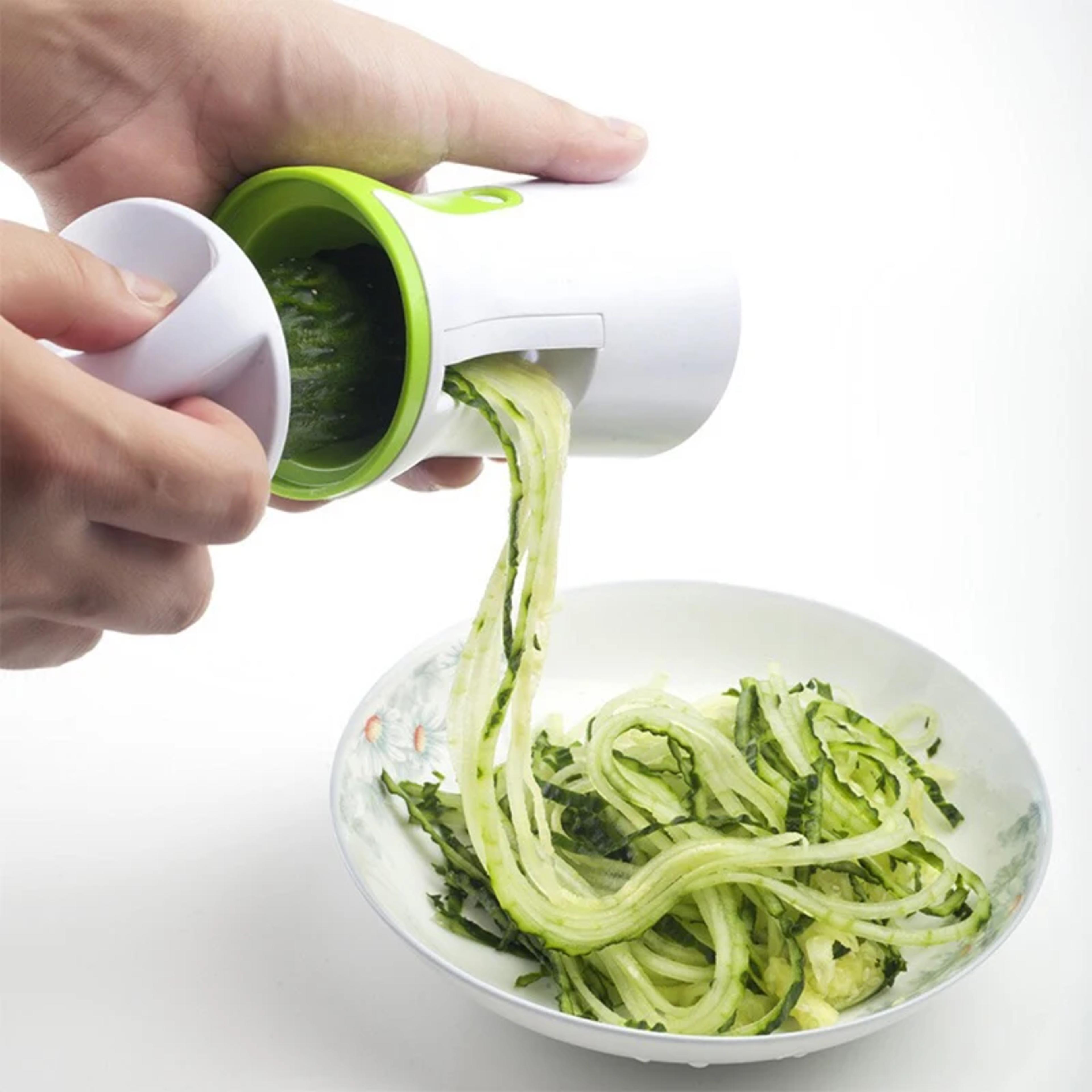 Premium Handheld Vegetable Spiralizer  Veggie Noodle Maker 0
