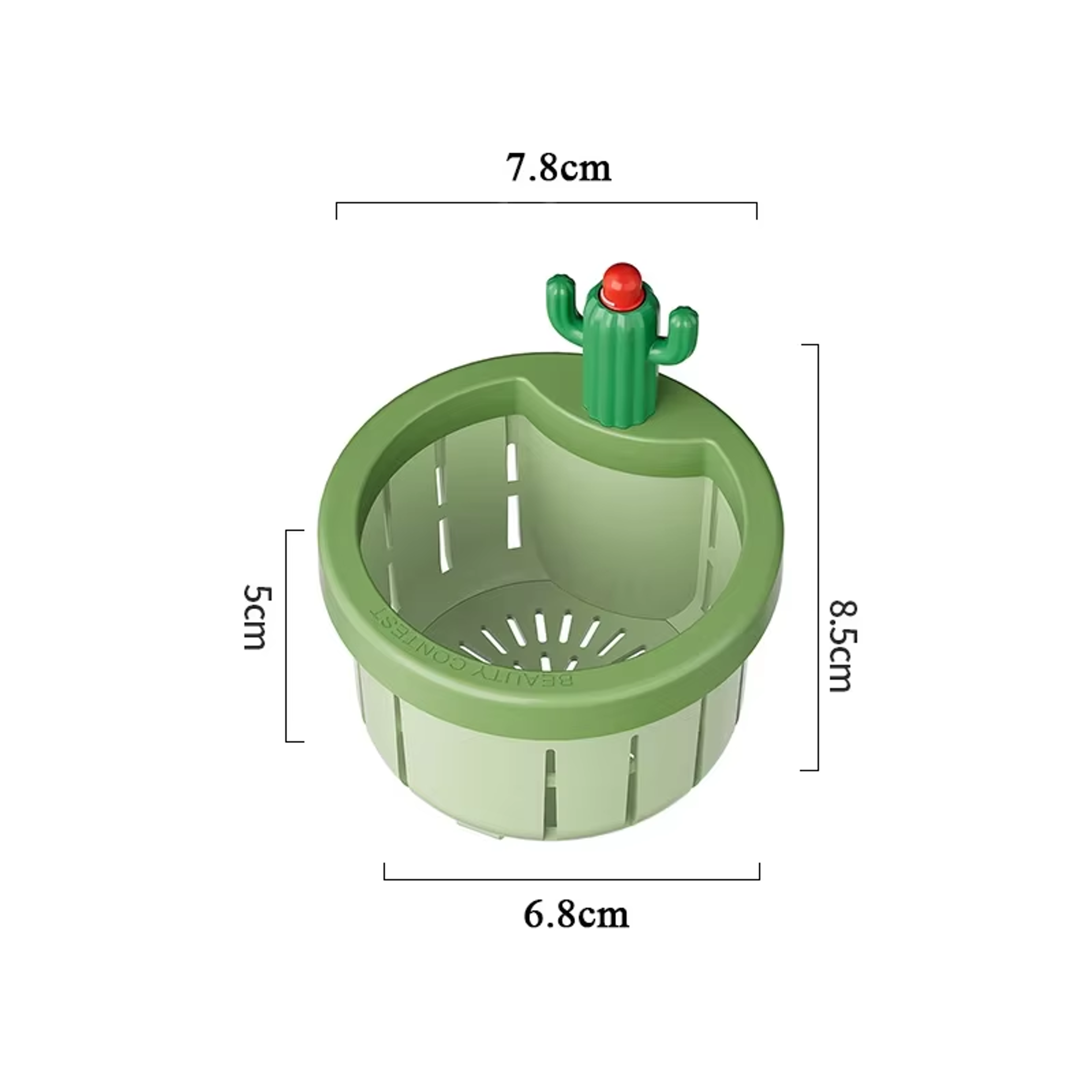Cactus Press Sink Drain Strainer Kitchen Sink Filter Basket Food Catcher 6